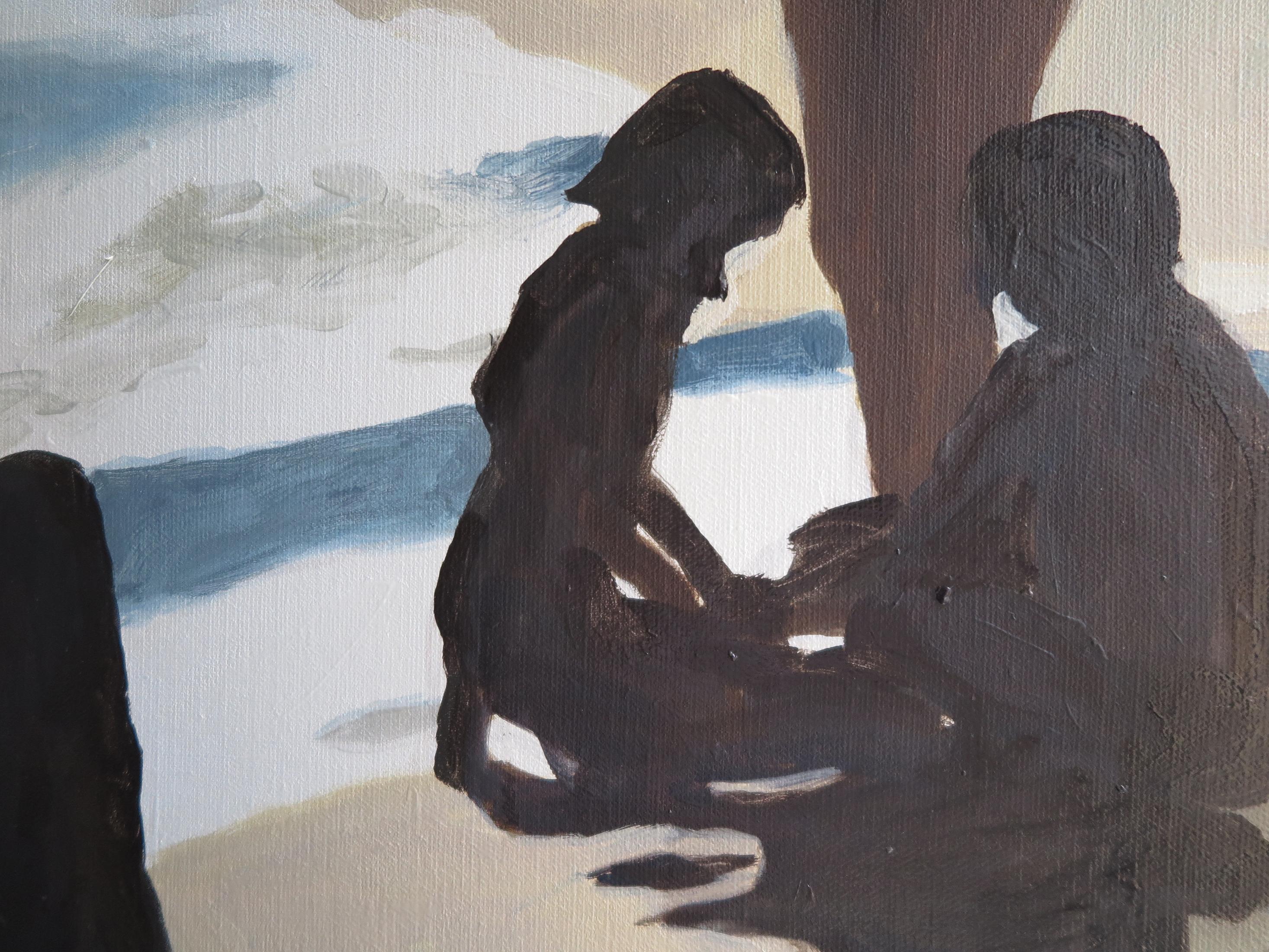 Arte contemporáneo francés de Karine Bartoli - Arone 18h00 en venta 5