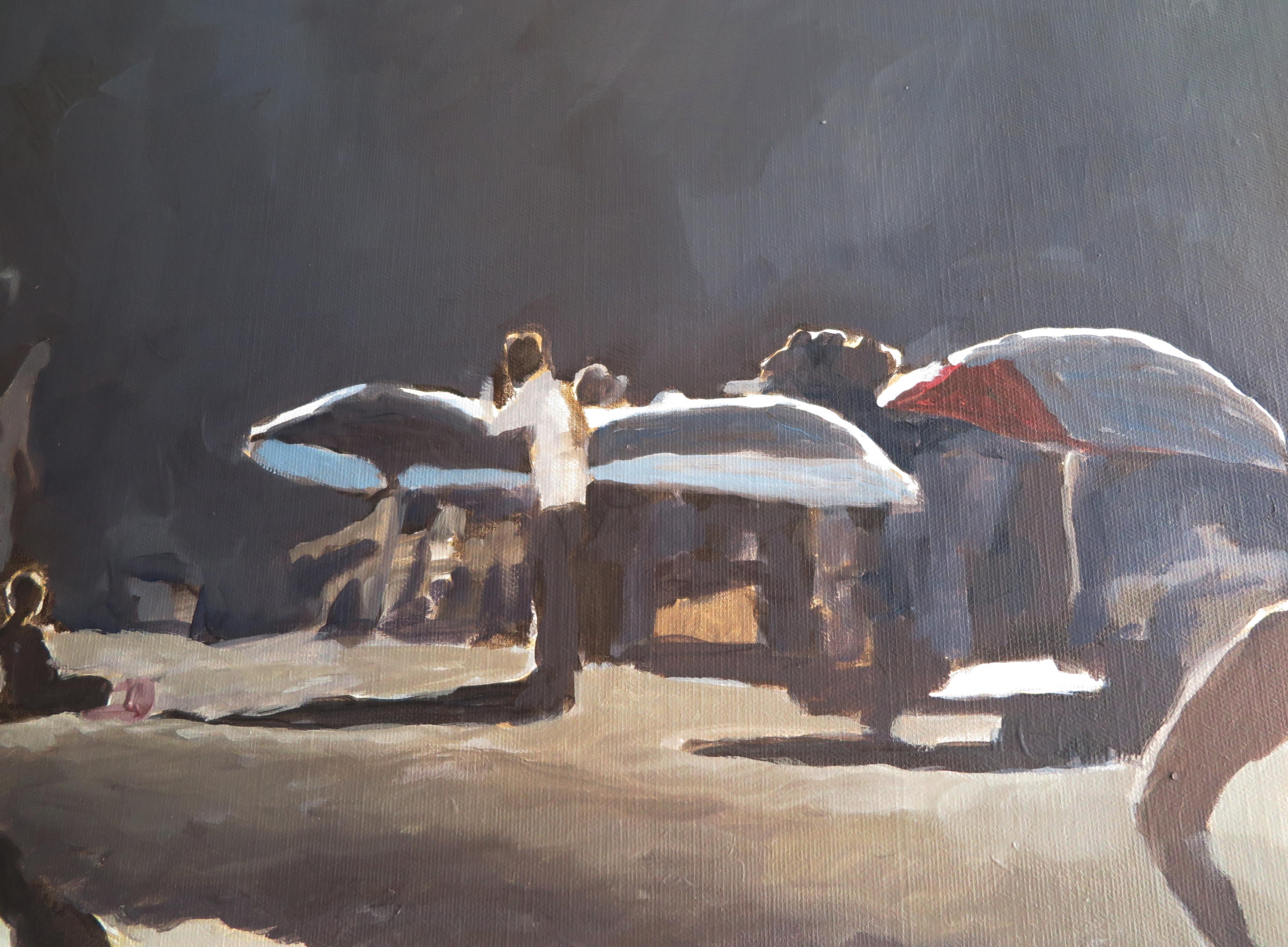 Arte contemporáneo francés de Karine Bartoli - Arone 18h00 en venta 6