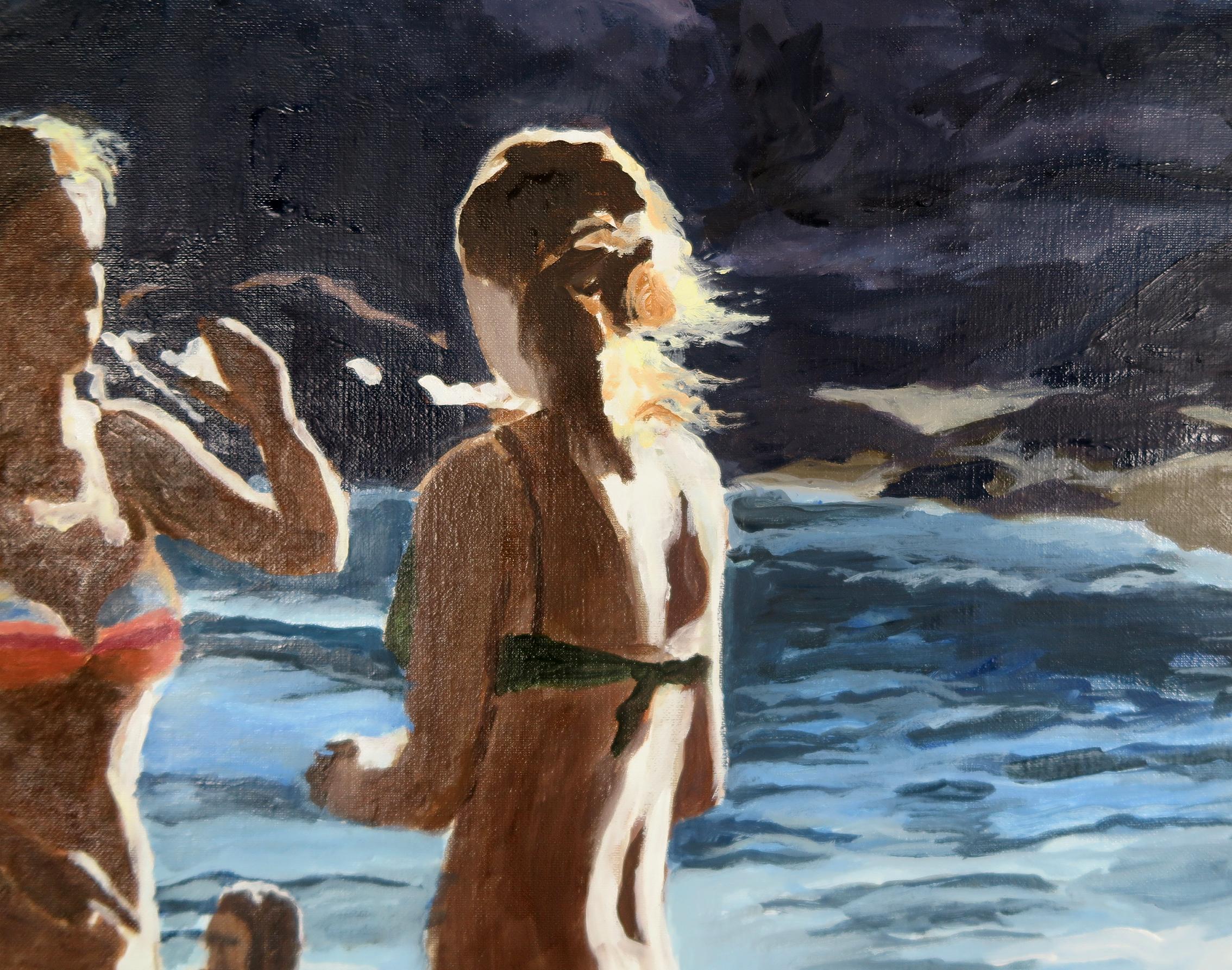 Arte contemporáneo francés de Karine Bartoli - Arone 6 Personnages en venta 5