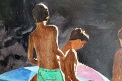 Arte contemporanea francese di Karine Bartoli - Arone 7 Personnages