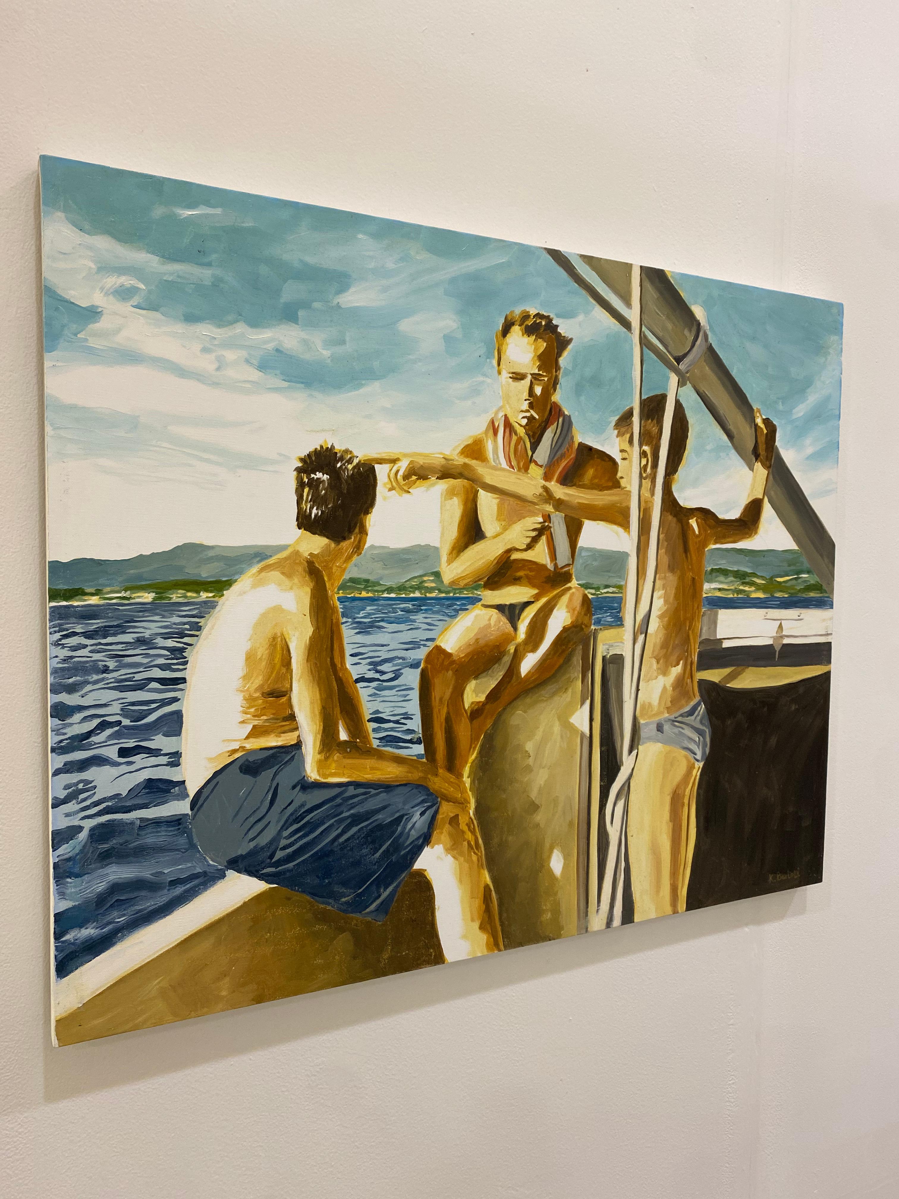 Oil on canvas

Karine Bartoli was born in 1971 in Ajaccio. She enrolled at the Ecole Nationale Superieure des Beaux Arts in Marseille where she graduated in 1997. Since then she has devoted herself to the practice of painting. Her work is