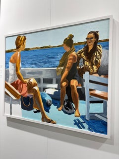 Arte contemporáneo francés de Karine Bartoli - Bateau pour Formentera