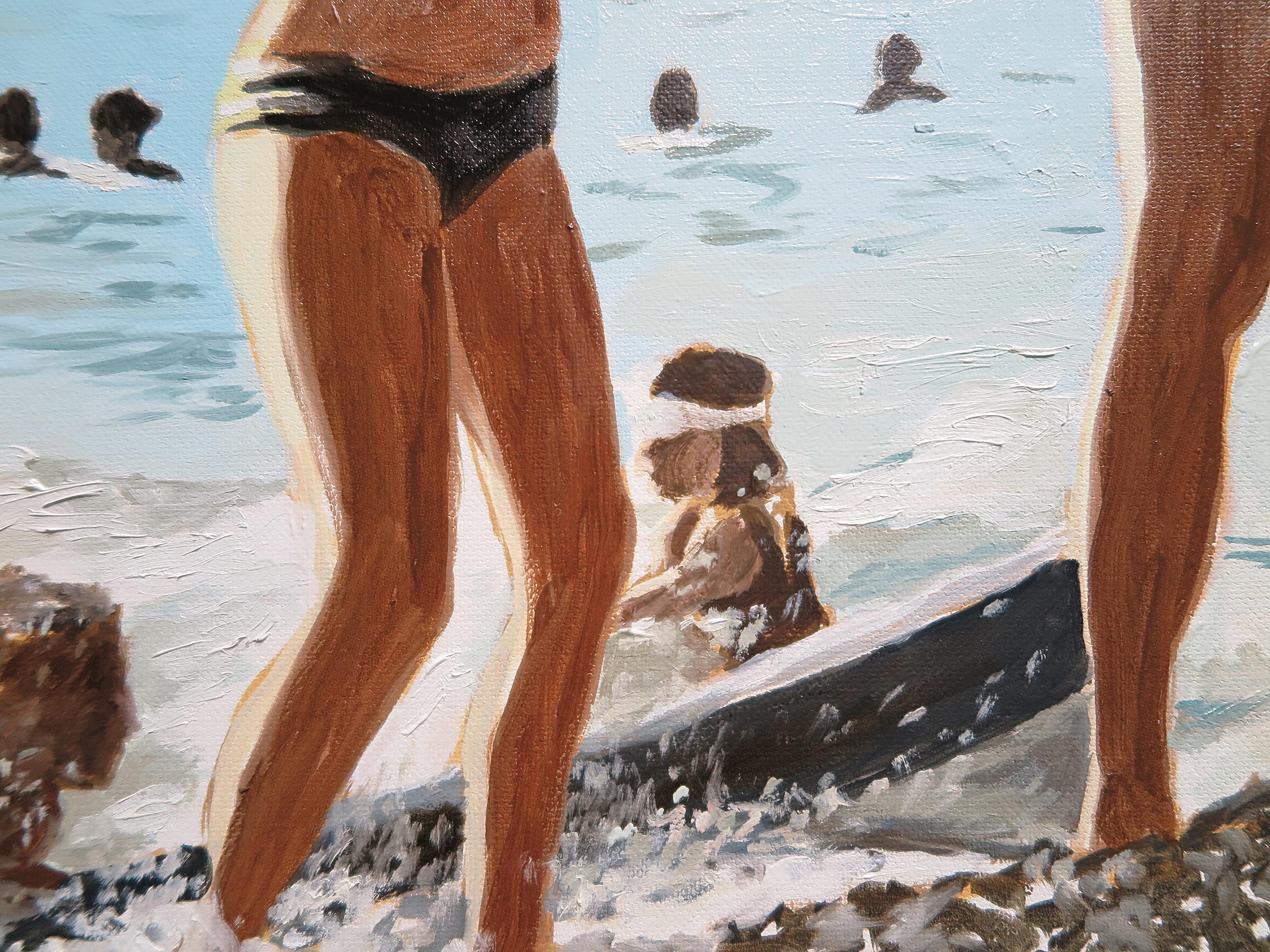 Arte contemporanea francese di Karine Bartoli - Bussaghia, Bouée Bleue in vendita 3
