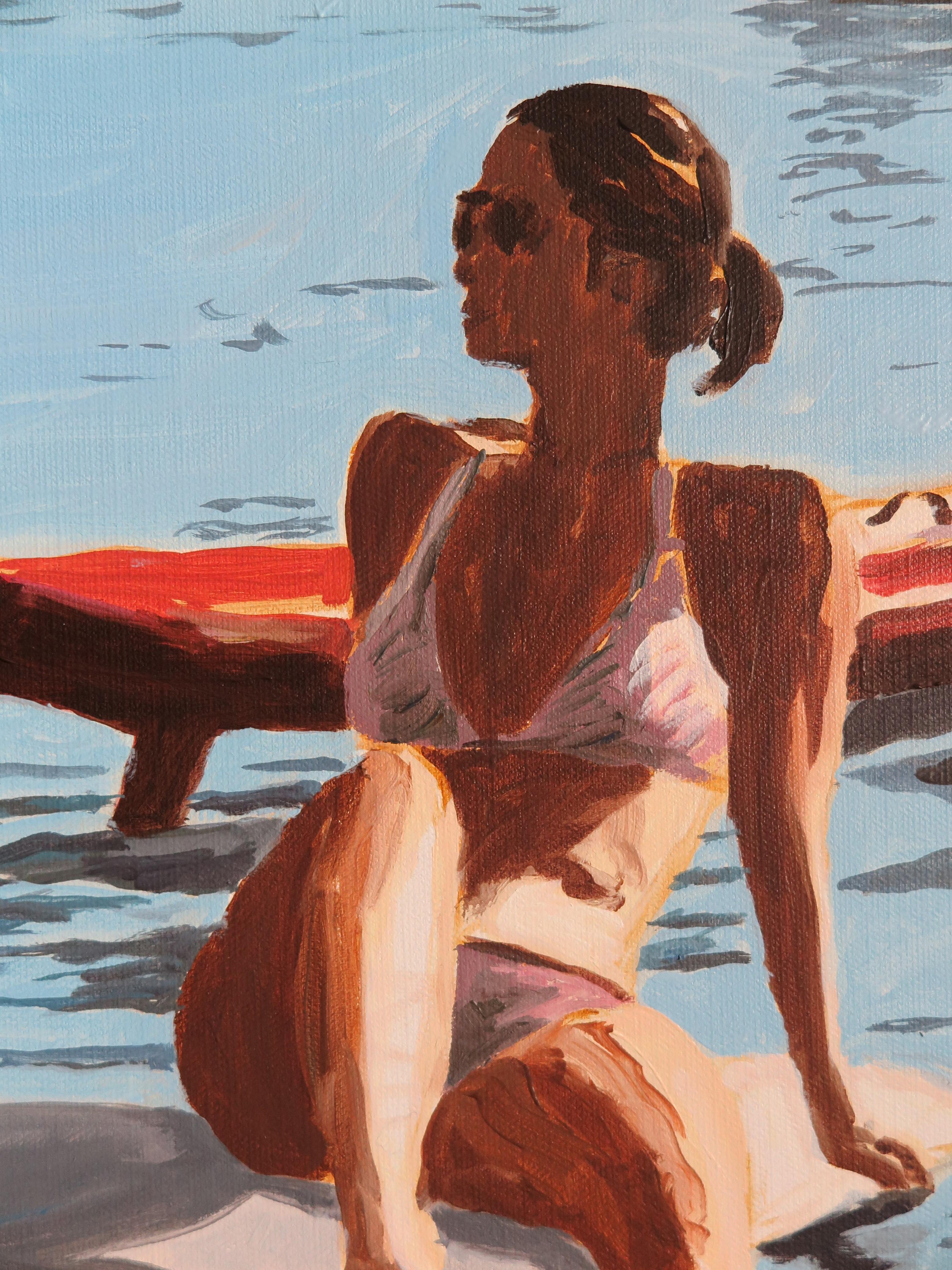 Zeitgenössische französische Kunst von Karine Bartoli - Caspiu im Angebot 2