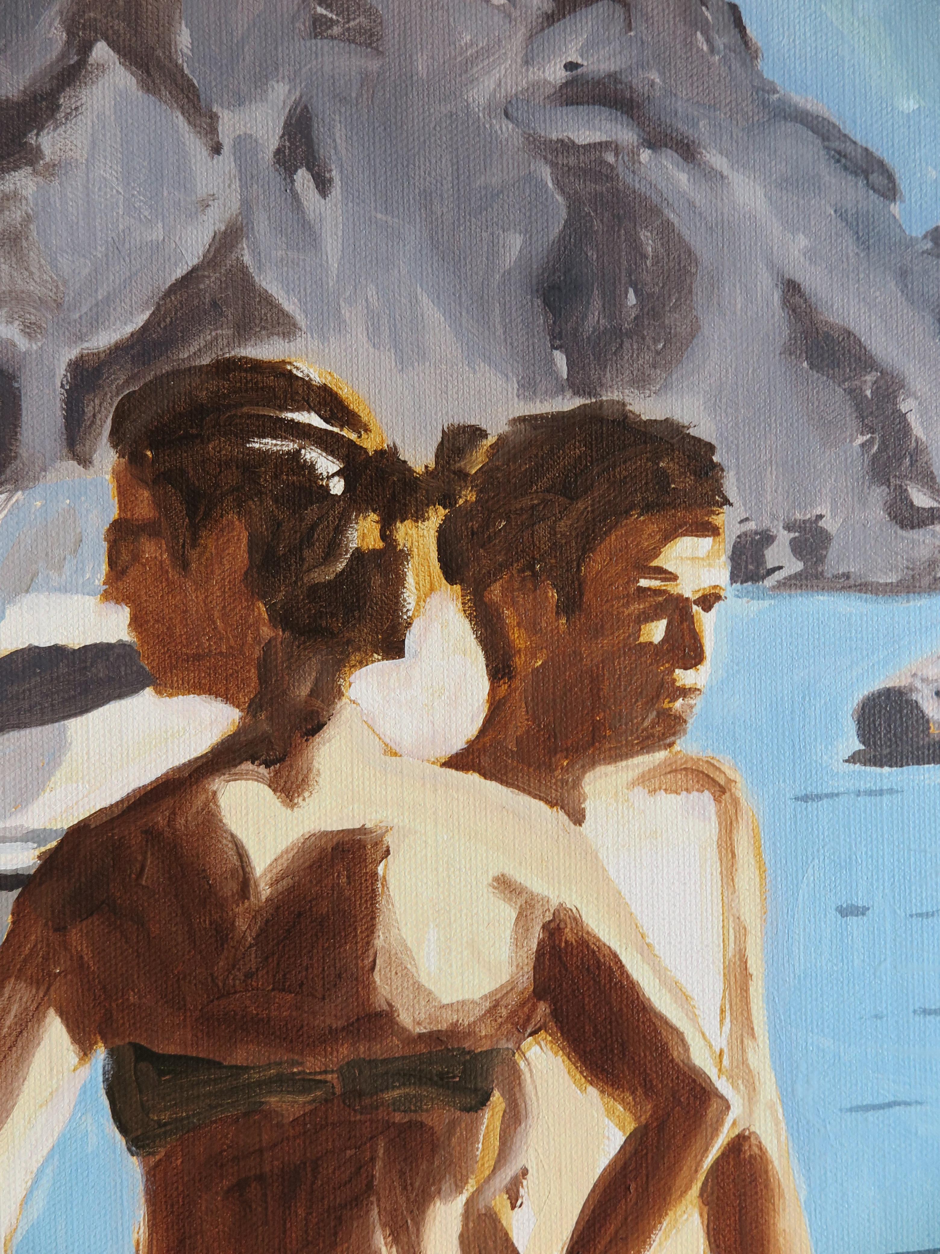 Zeitgenössische französische Kunst von Karine Bartoli - Caspiu im Angebot 5