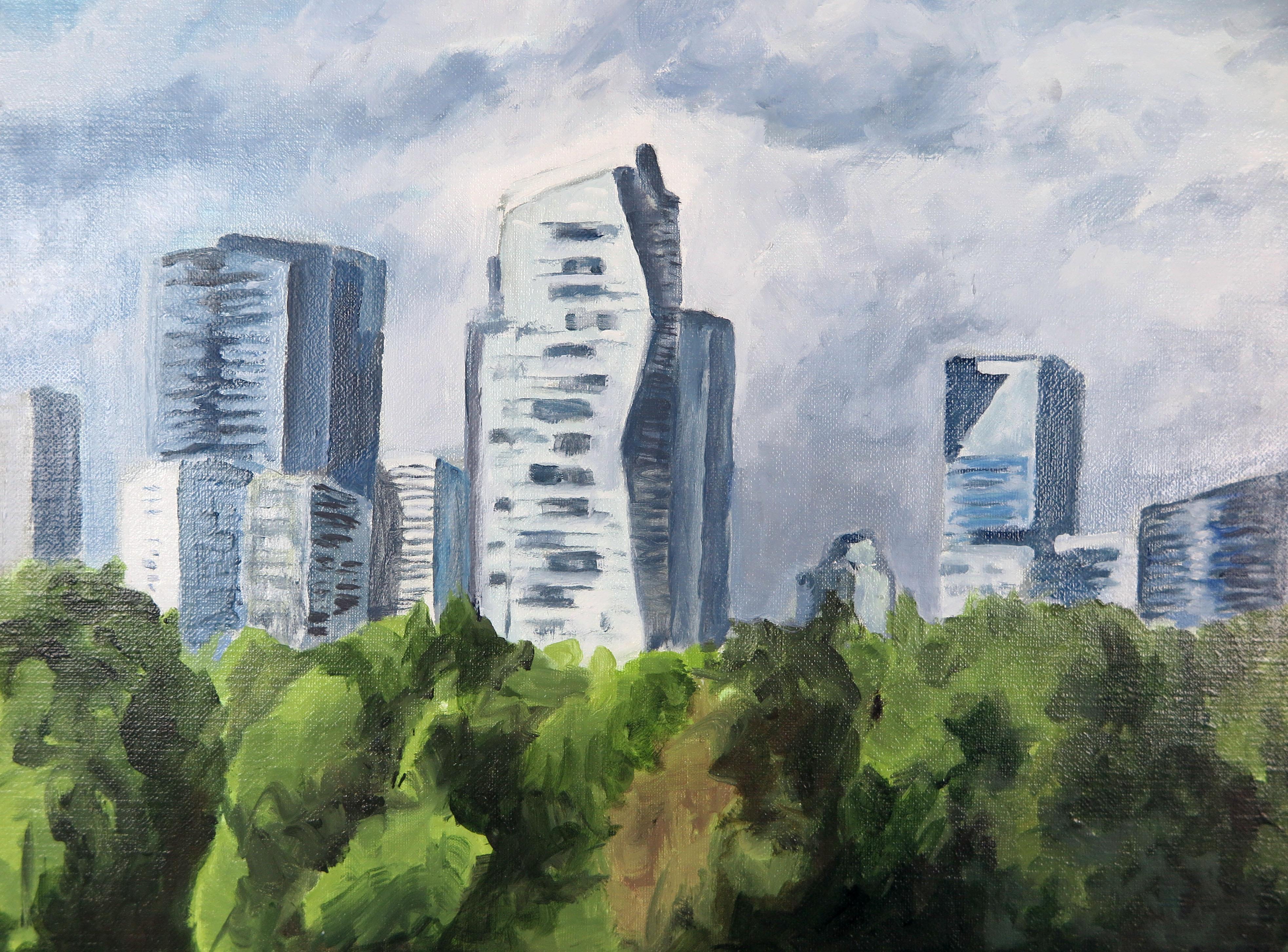 Arte contemporanea francese di Karine Bartoli - Difesa in vendita 2
