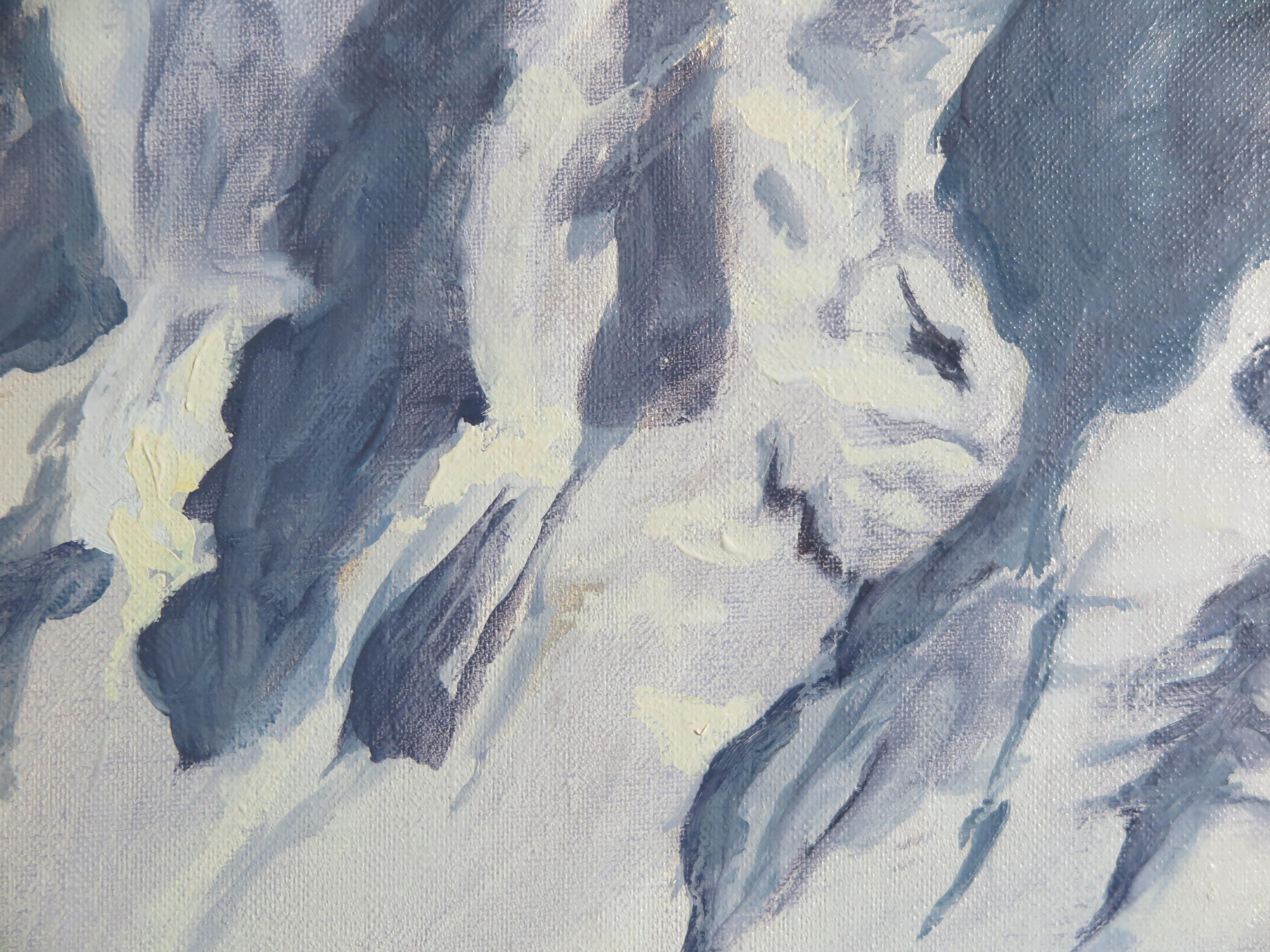 Arte contemporáneo francés de Karine Bartoli - Famara Lanzarote en venta 4