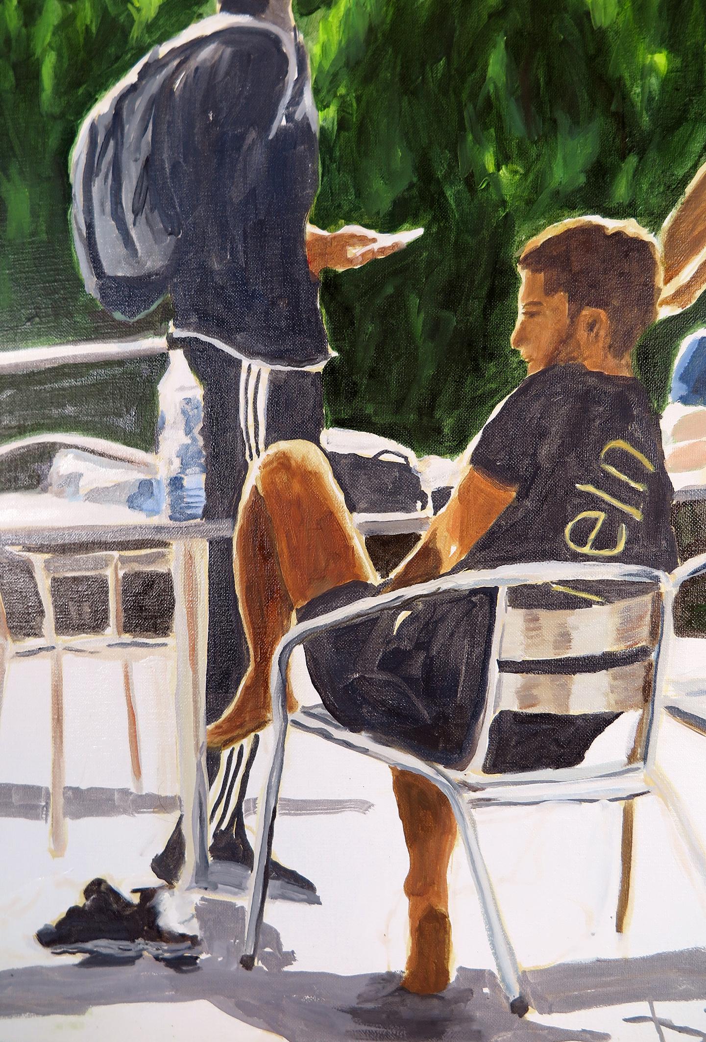 Arte contemporáneo francés de Karine Bartoli - Pie 02 en venta 1