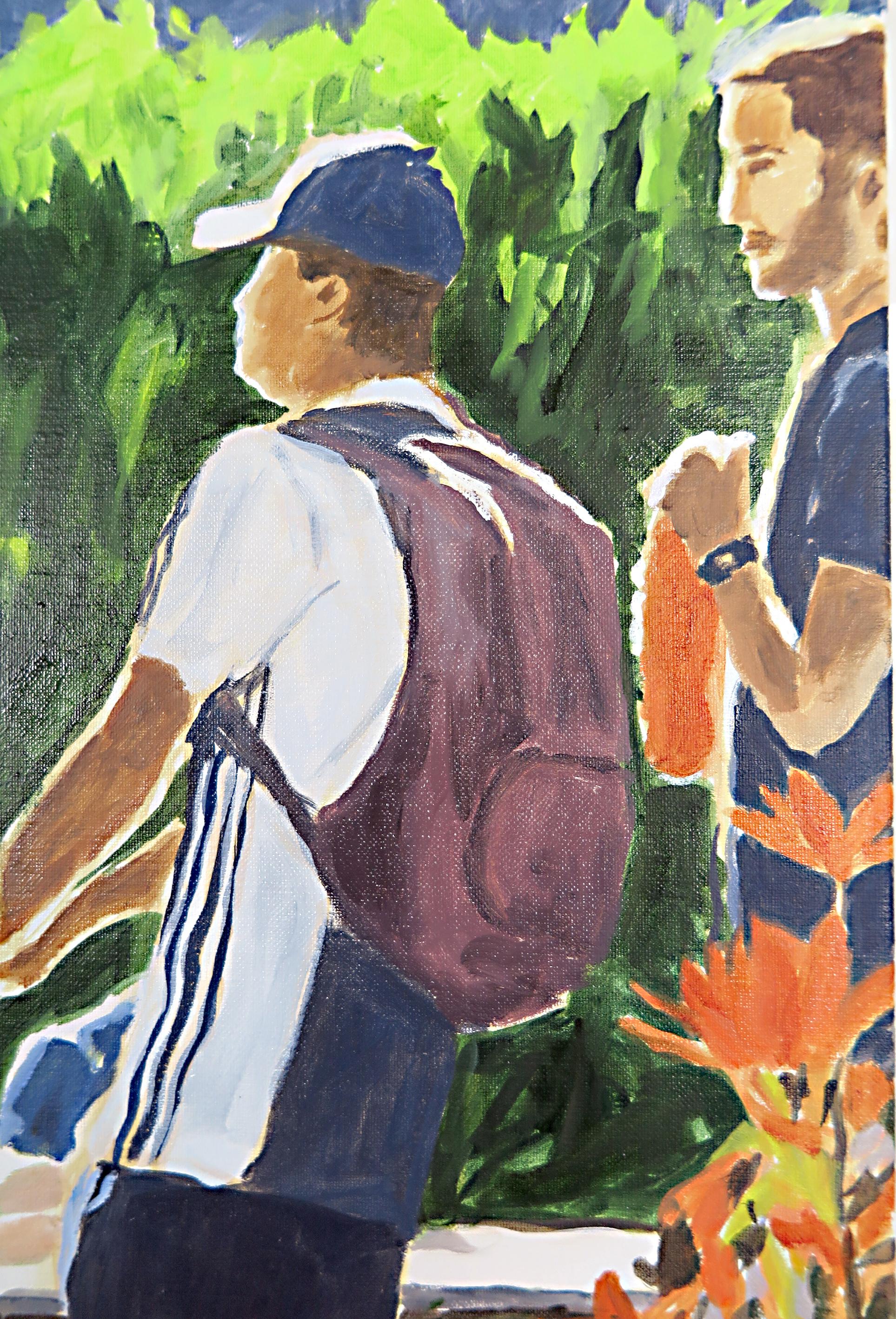 Arte contemporáneo francés de Karine Bartoli - Pie 02 en venta 2