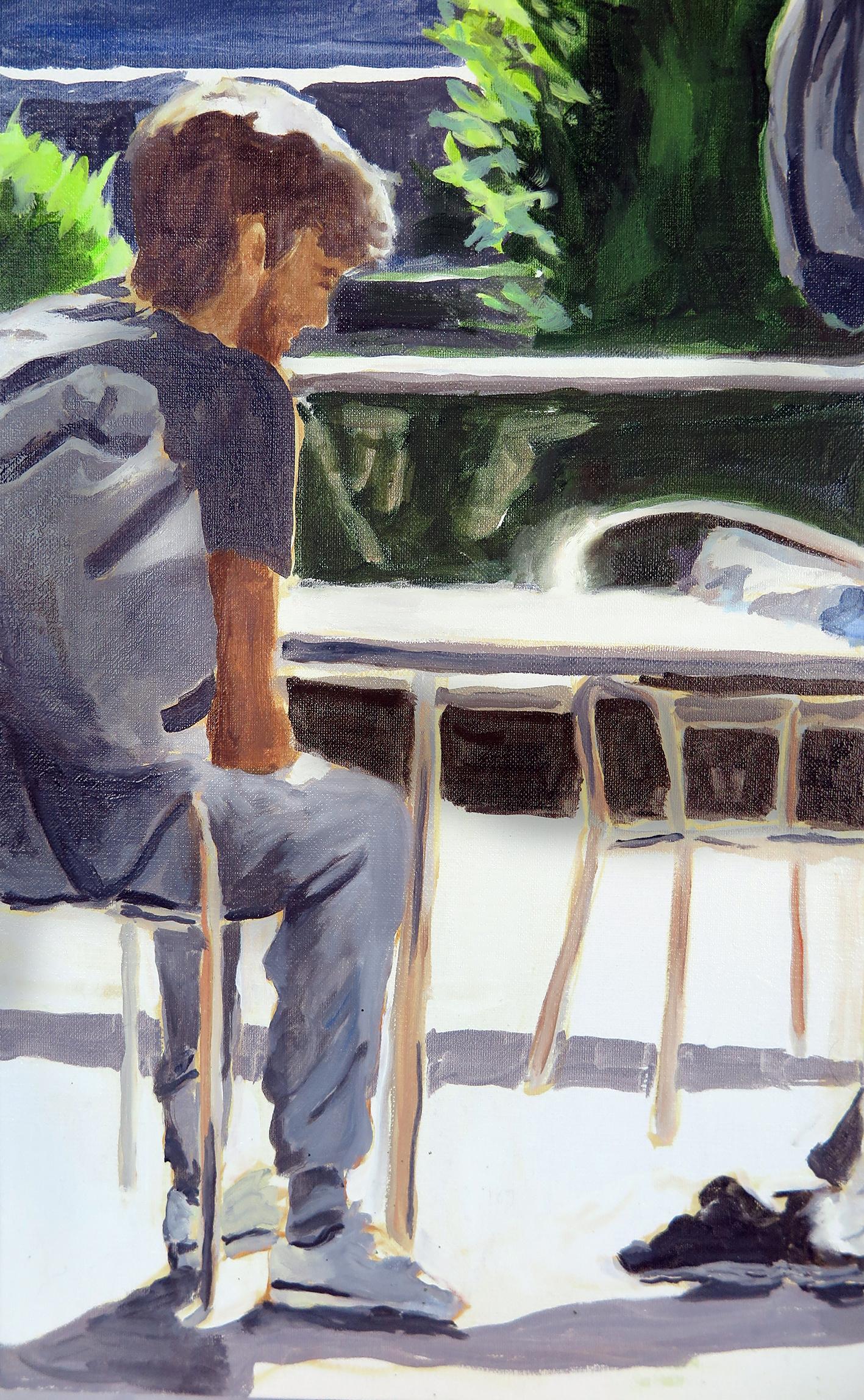 Arte contemporáneo francés de Karine Bartoli - Pie 02 en venta 4