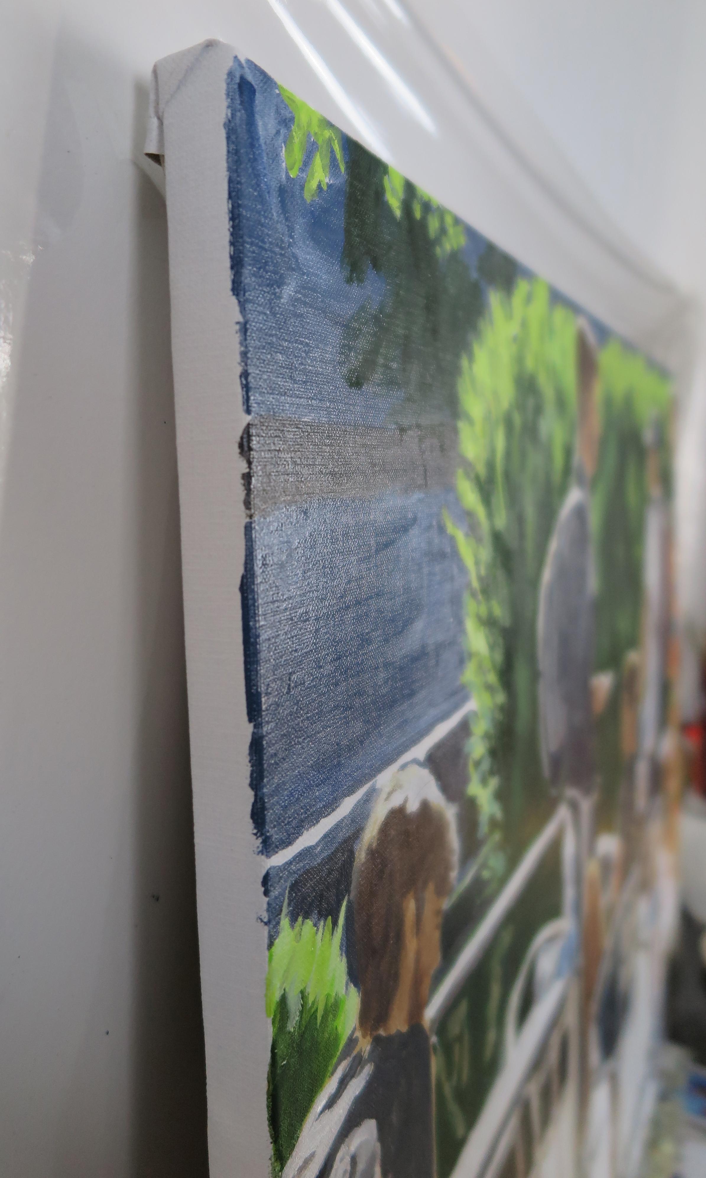 Arte contemporáneo francés de Karine Bartoli - Pie 02 en venta 5
