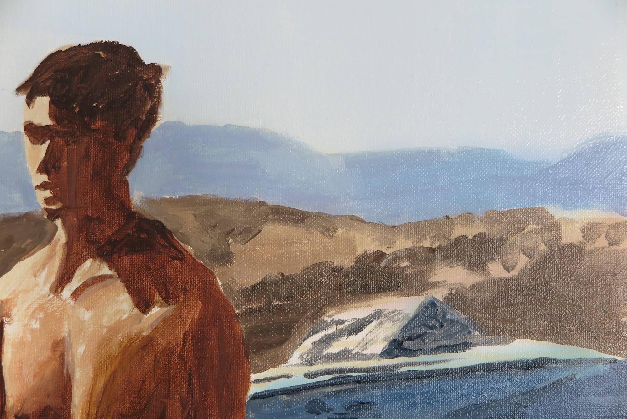 Art contemporain français de Karine Bartoli - Formentera Beach 10 en vente 4