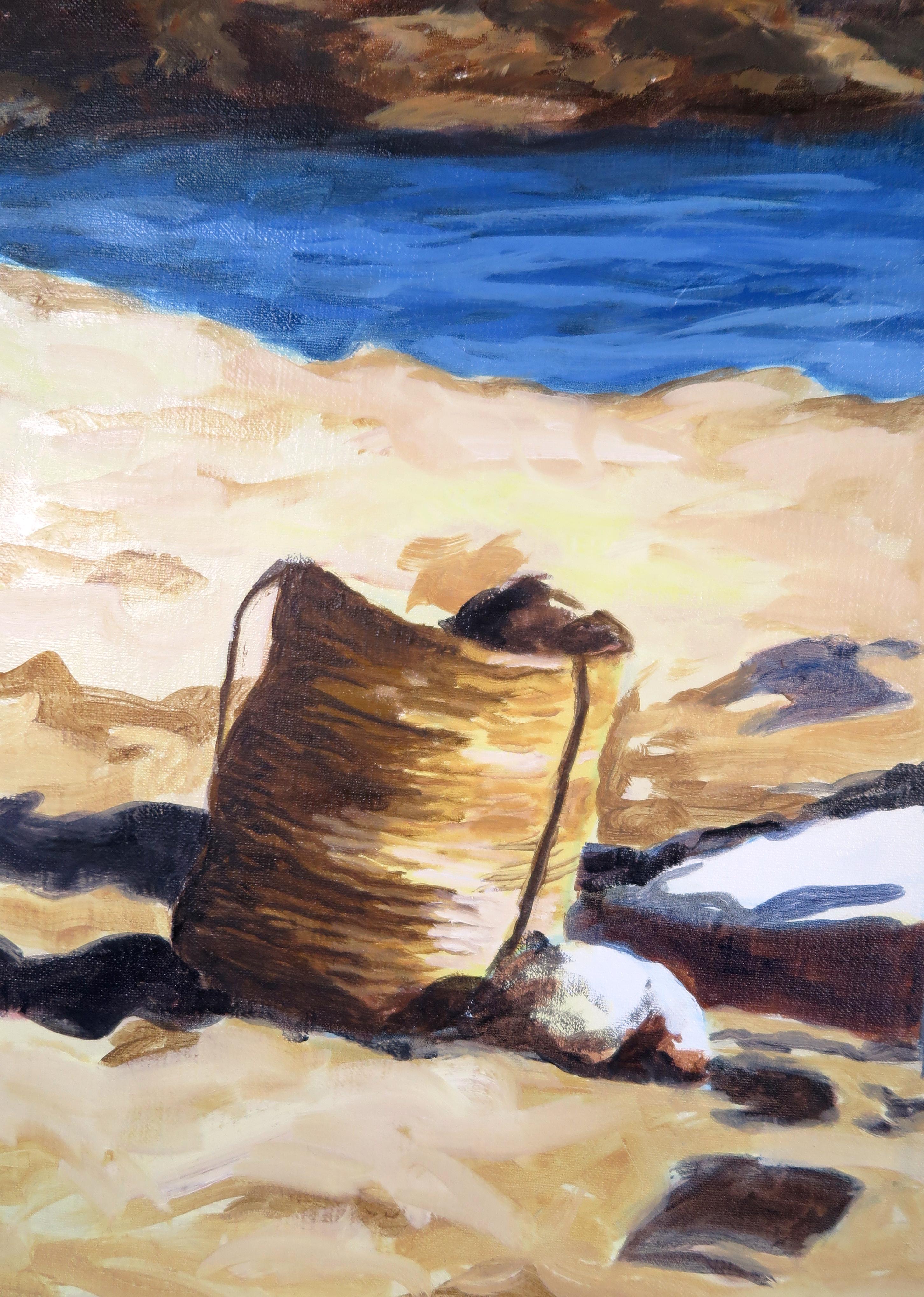 Arte contemporanea francese di Karine Bartoli - Spiaggia di Formentera in vendita 4