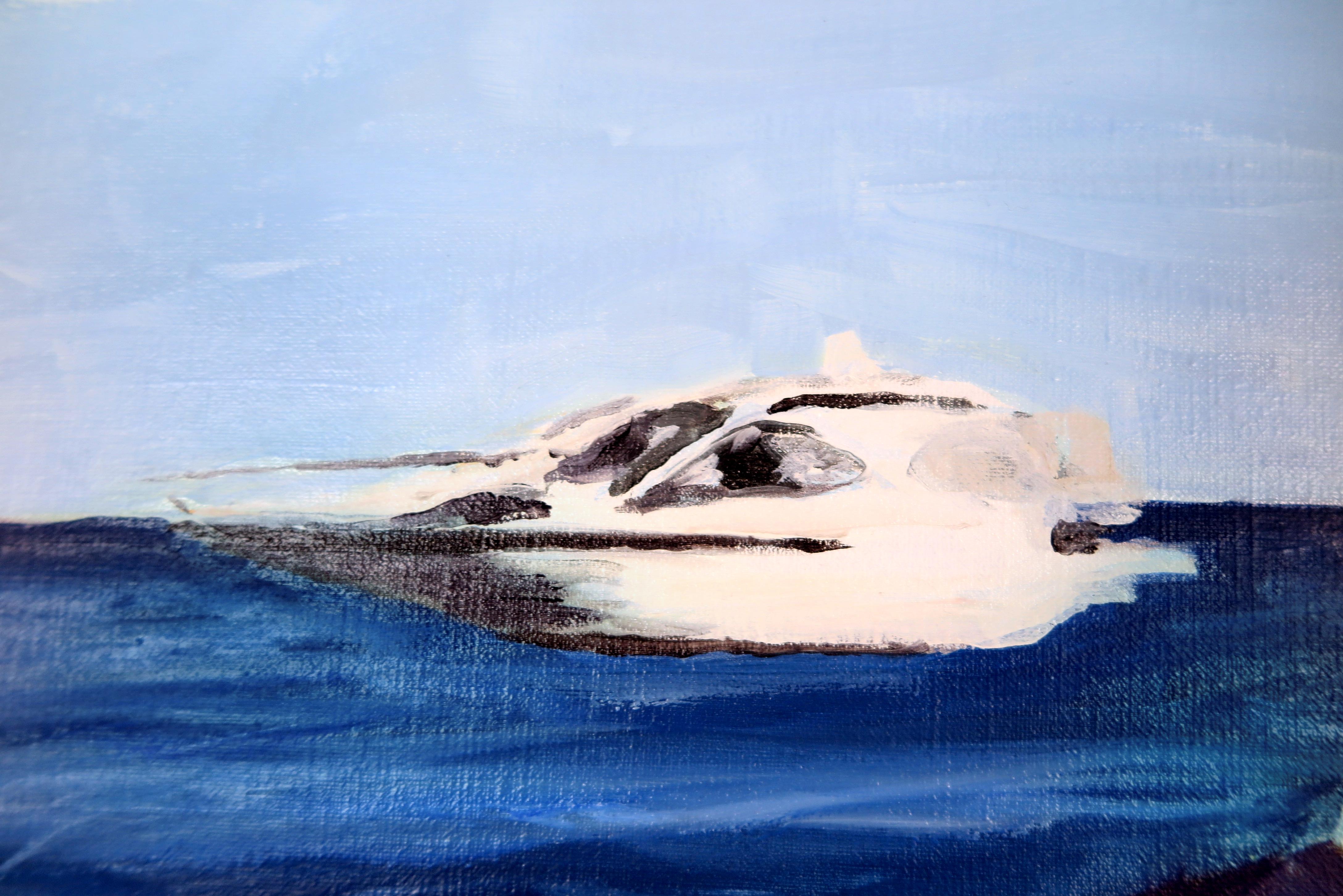 Arte contemporanea francese di Karine Bartoli - Spiaggia di Formentera in vendita 6