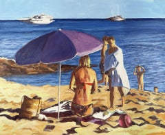 French Contemporary Art by Karine Bartoli - Formentera Beach