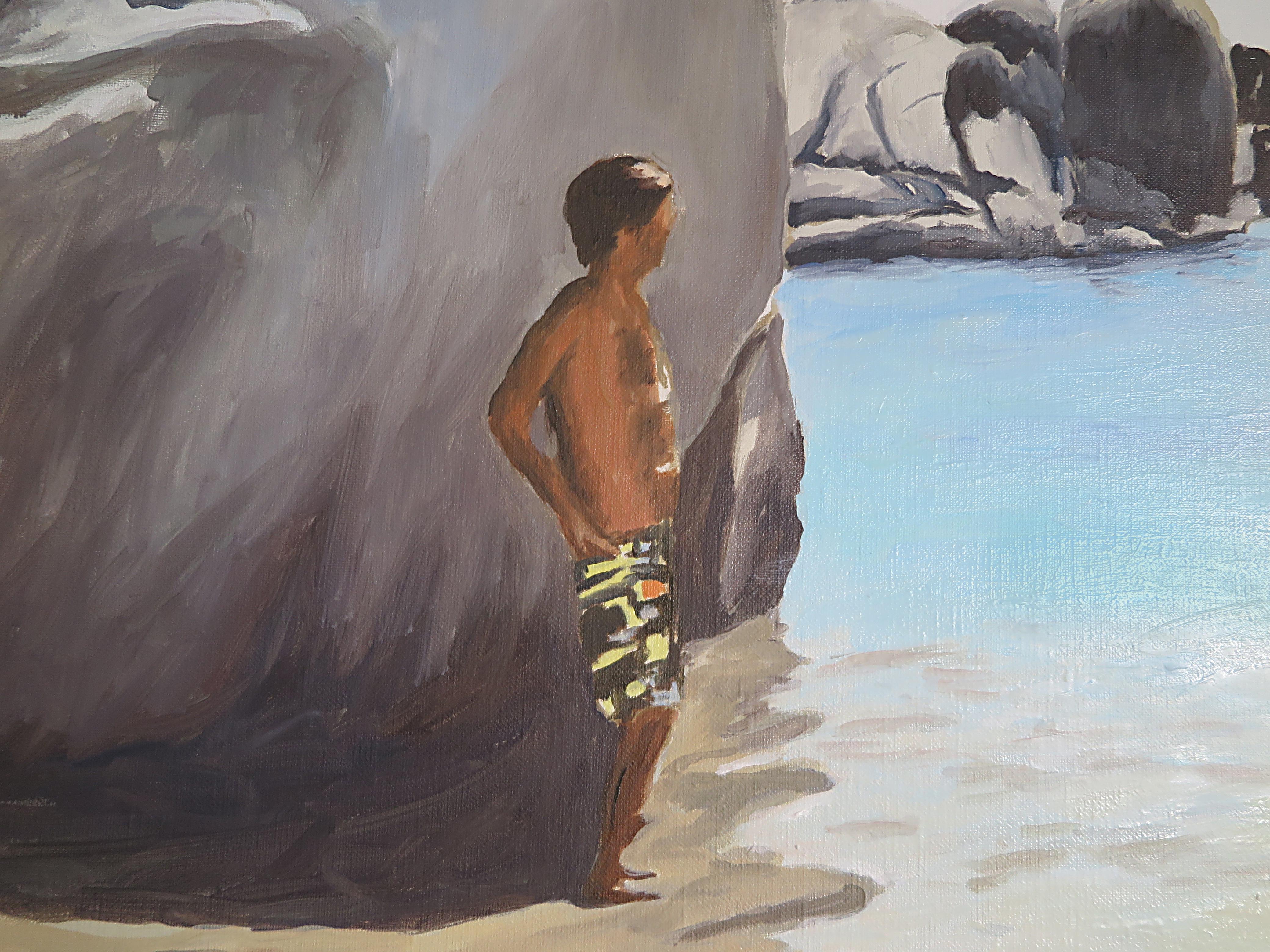 Arte contemporanea francese di Karine Bartoli - Iles Lavezzi in vendita 2