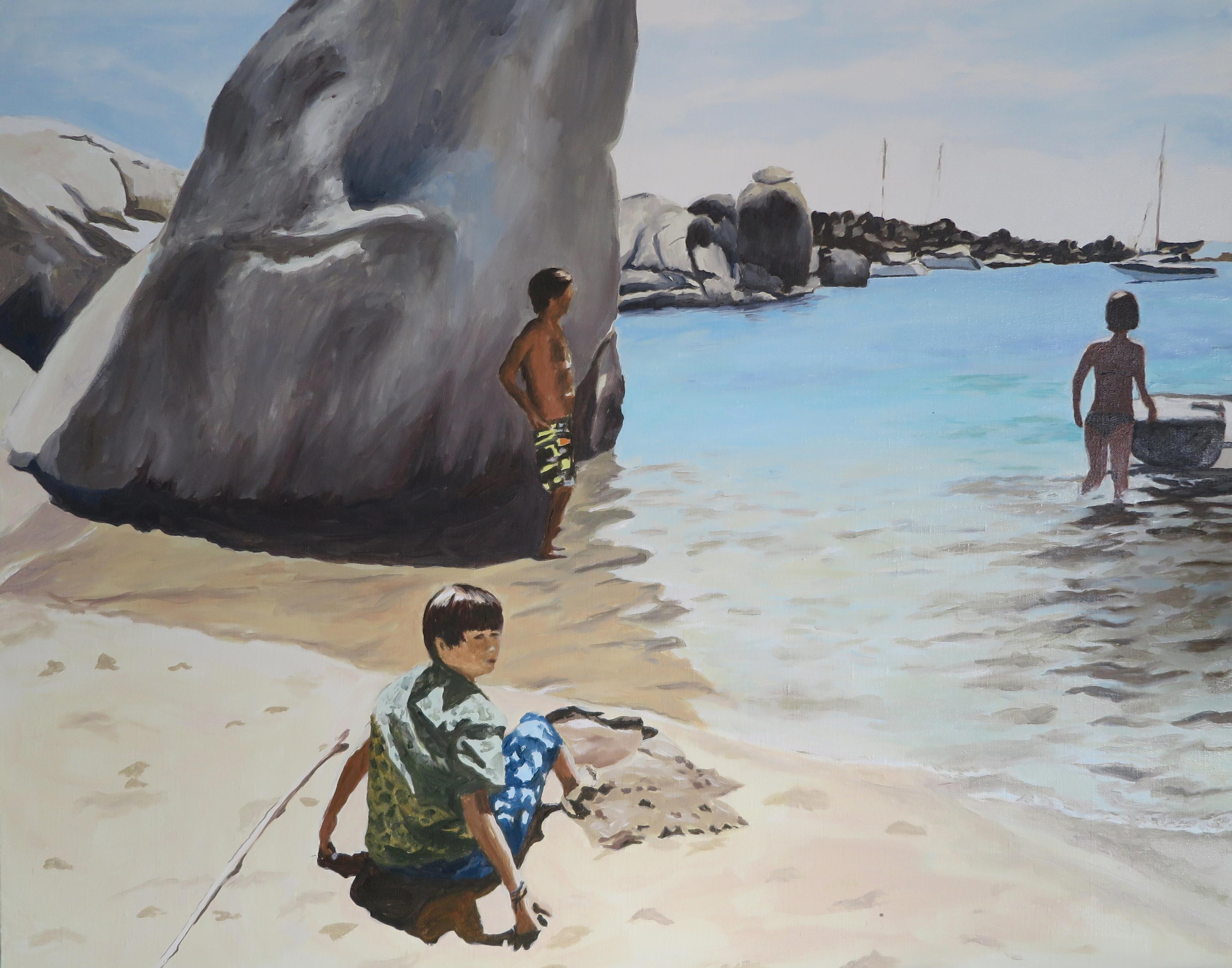 Olio su tela

Karine Bartoli è nata nel 1971 ad Ajaccio. Si è iscritta all'Ecole Nationale Superieure des Beaux Arts di Marsiglia dove si è diplomata nel 1997. Da allora si è dedicata alla pratica della pittura. Il suo lavoro è figurativo, un campo