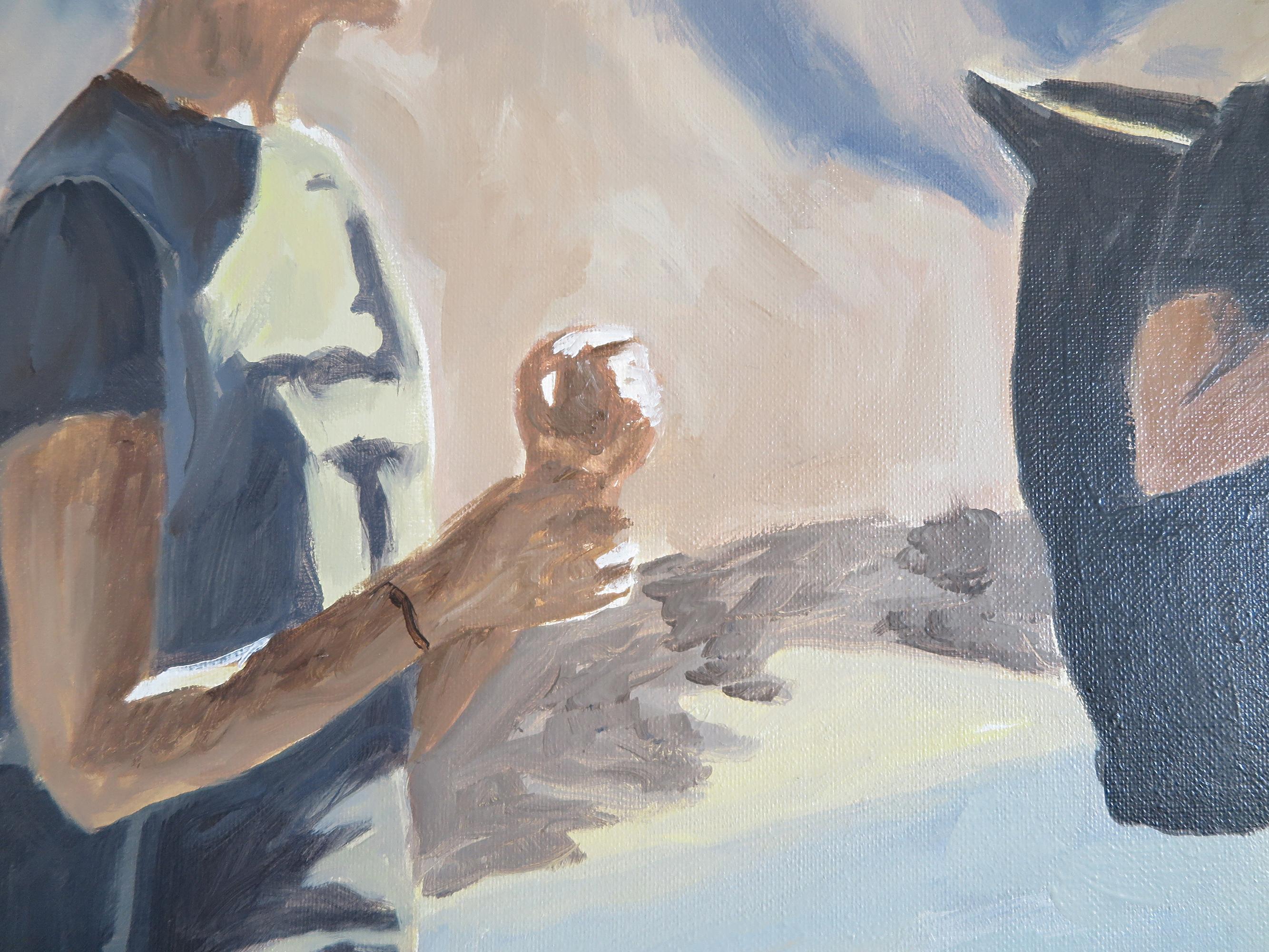 Arte contemporáneo francés de Karine Bartoli - Lanzarote Famara 02 en venta 6