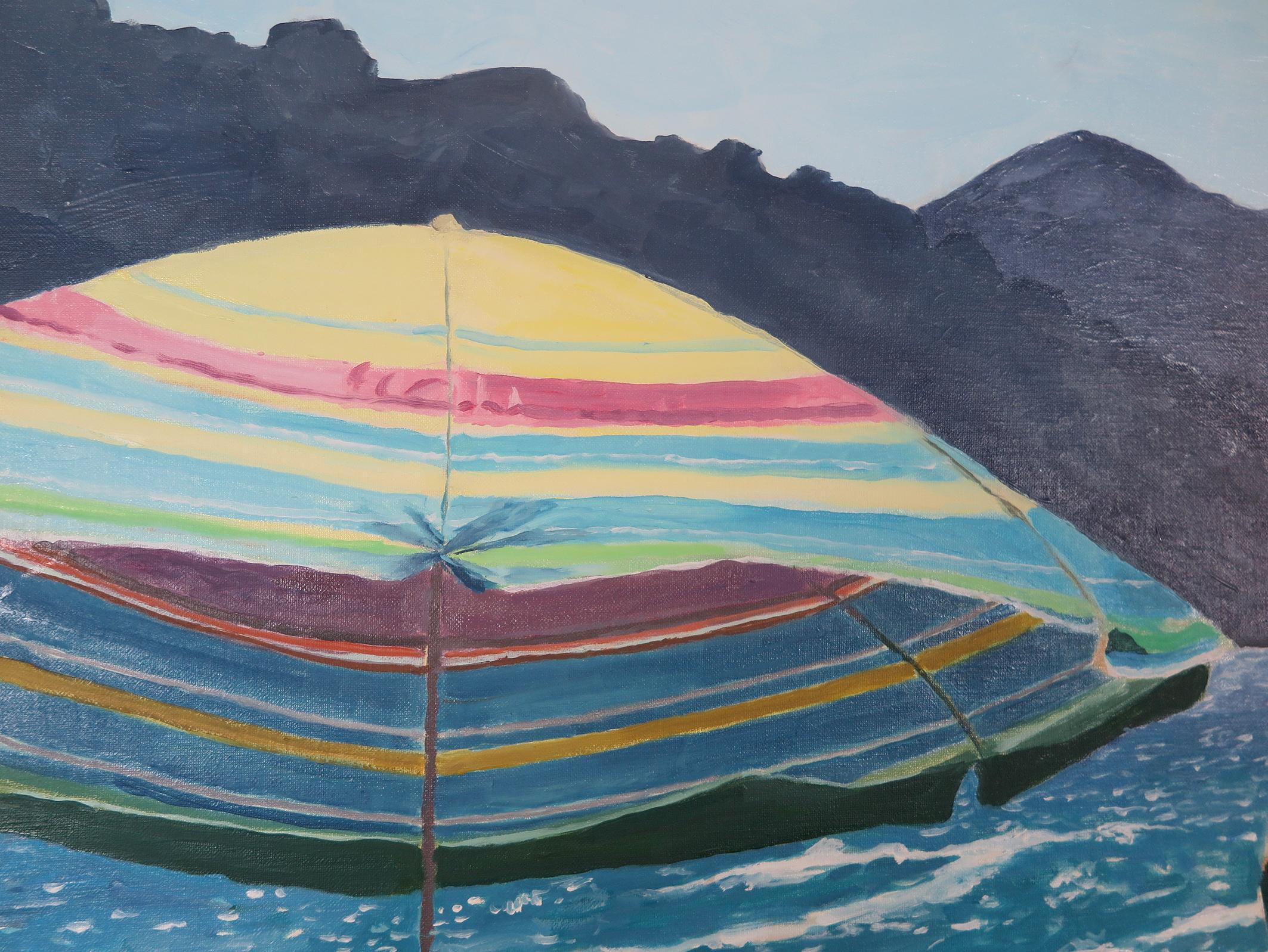 Arte contemporáneo francés de Karine Bartoli - Espalda de hombre en venta 2