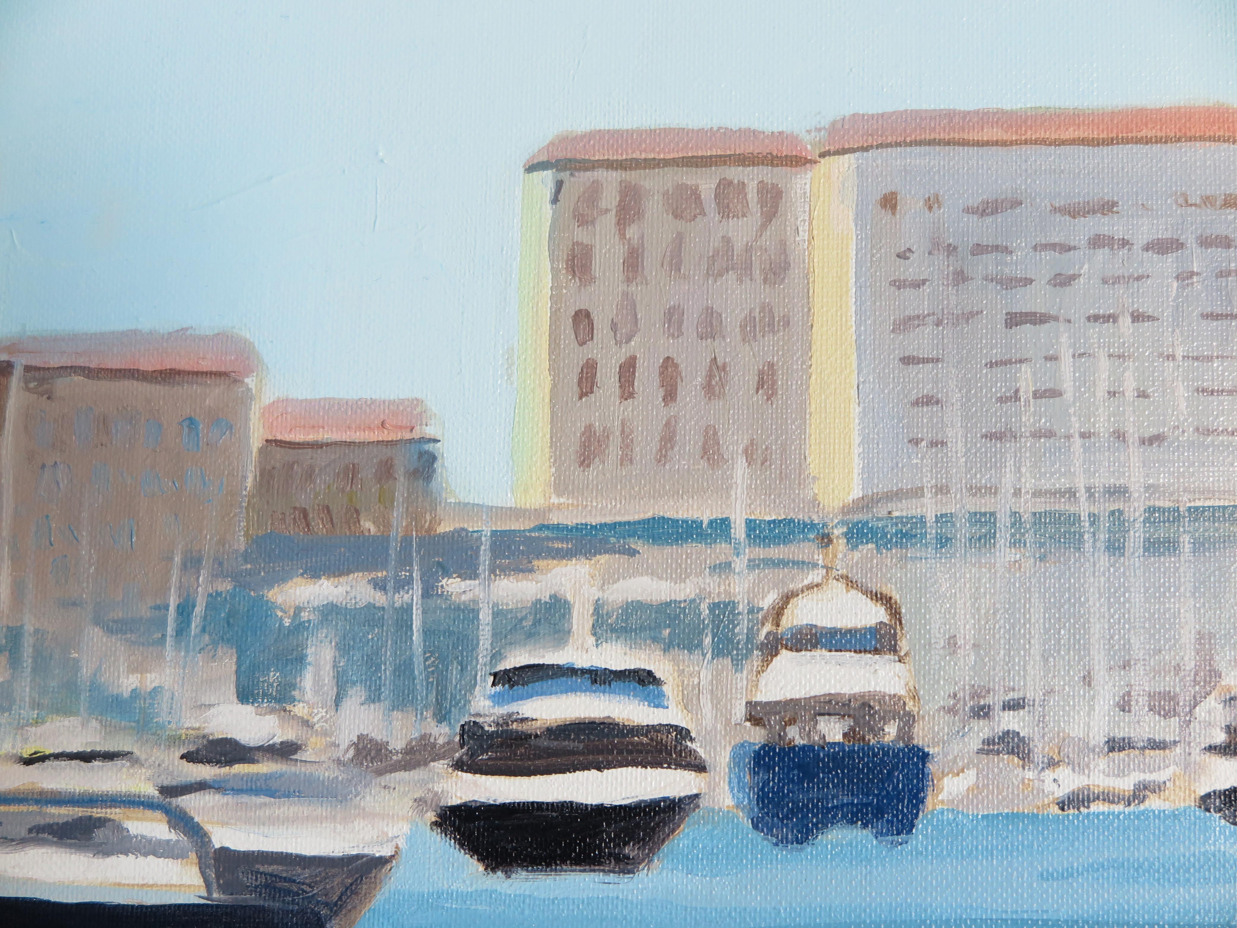 Arte contemporáneo francés de Karine Bartoli - Massilia en venta 1