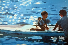 Arte contemporanea francese di Karine Bartoli - Paddle, 4 Personnages