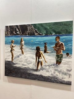 French Contemporary Art by Karine Bartoli - Plage de Bussaghlia