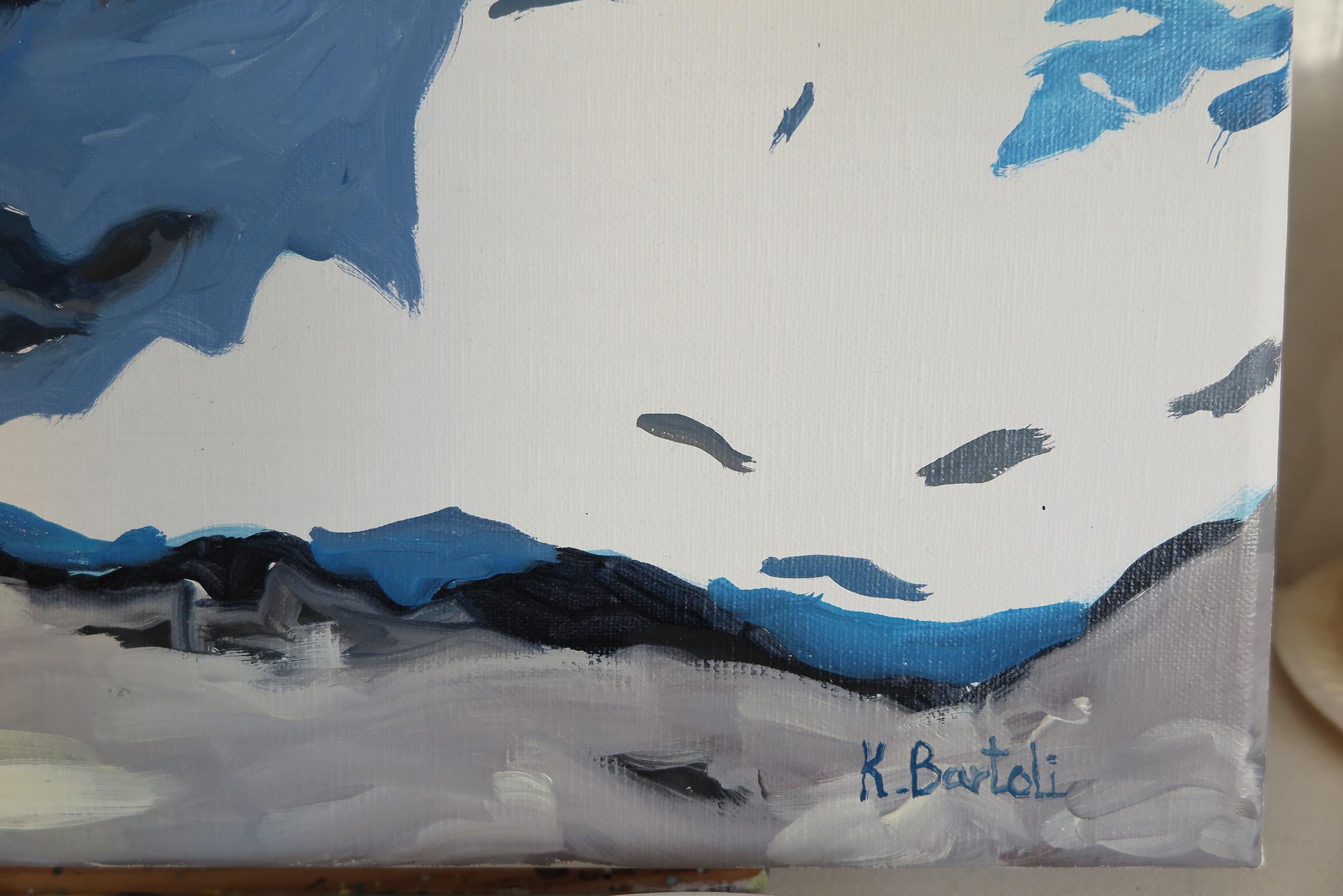 Arte contemporáneo francés de Karine Bartoli - Oporto 08 en venta 4