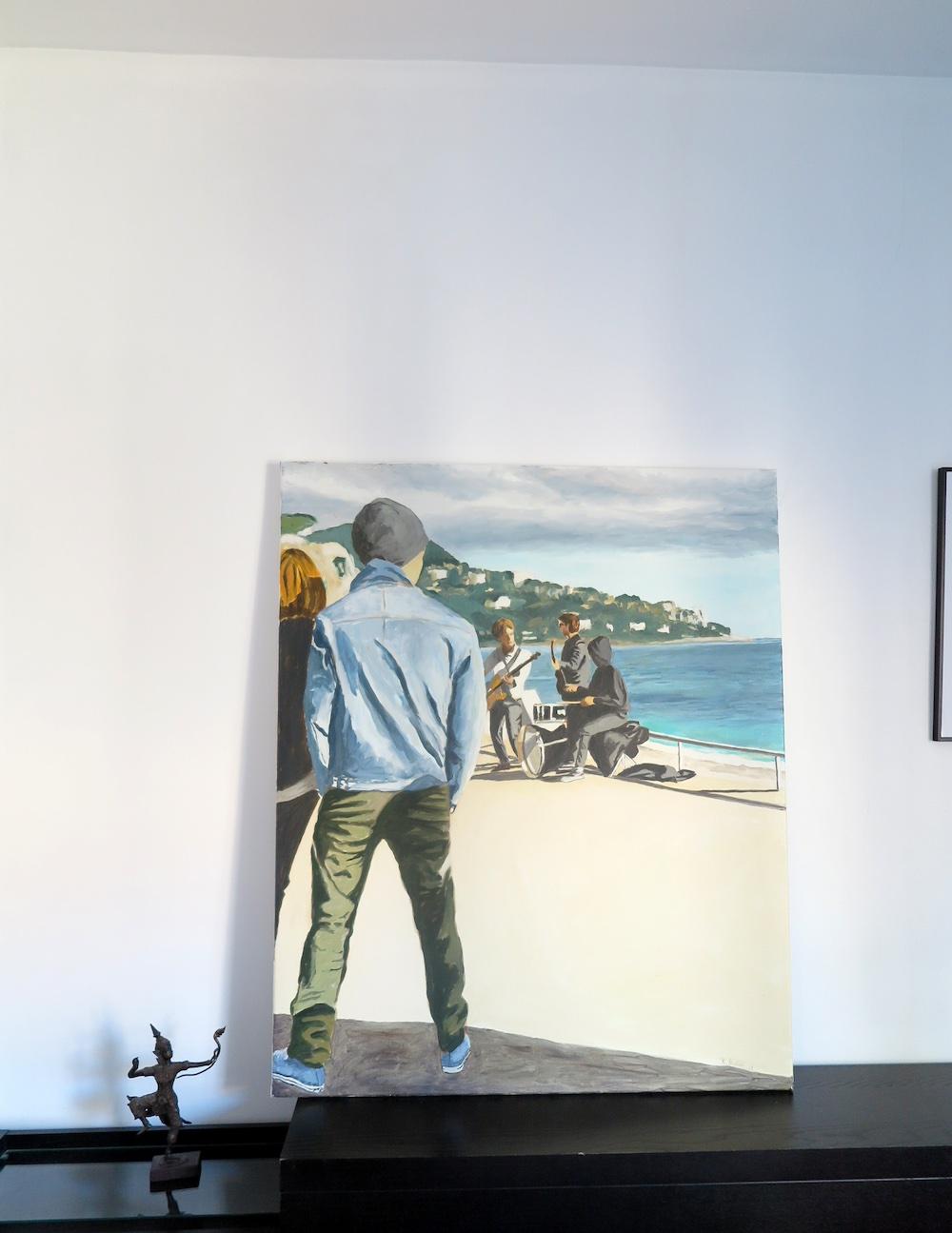 Art contemporain français par Karine Bartoli - Promenade des Anglais en vente 8