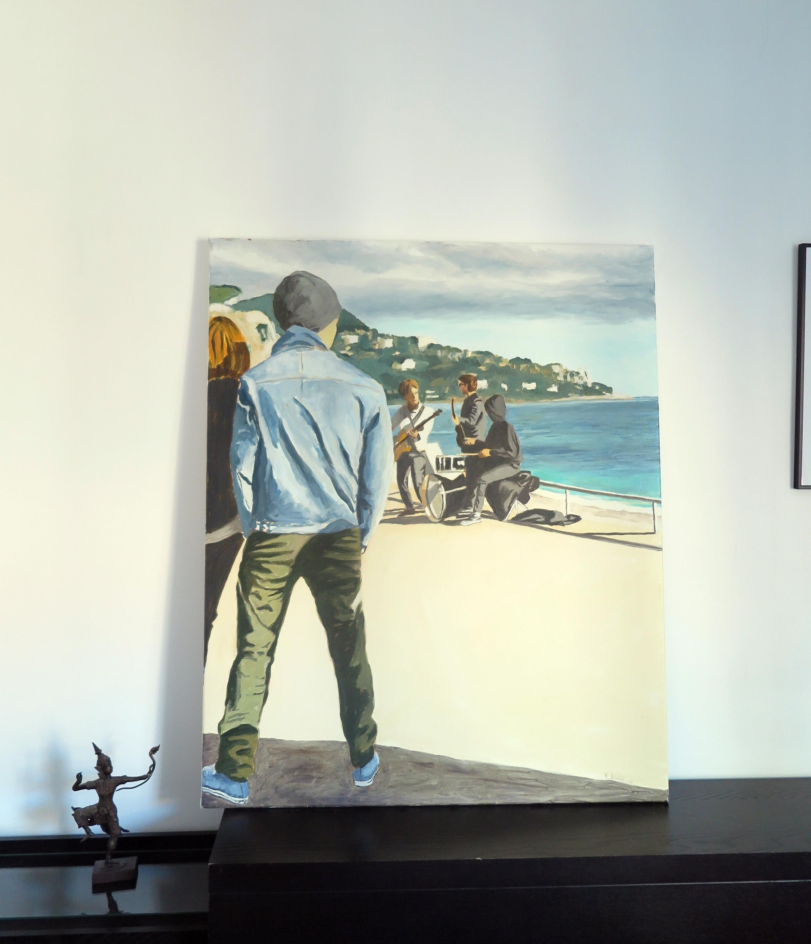 Art contemporain français par Karine Bartoli - Promenade des Anglais en vente 7
