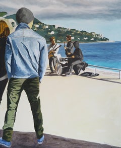 Französische zeitgenössische Kunst von Karine Bartoli – Promenade des Anglais