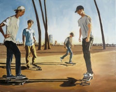 Art contemporain français par Karine Bartoli - Skater 03
