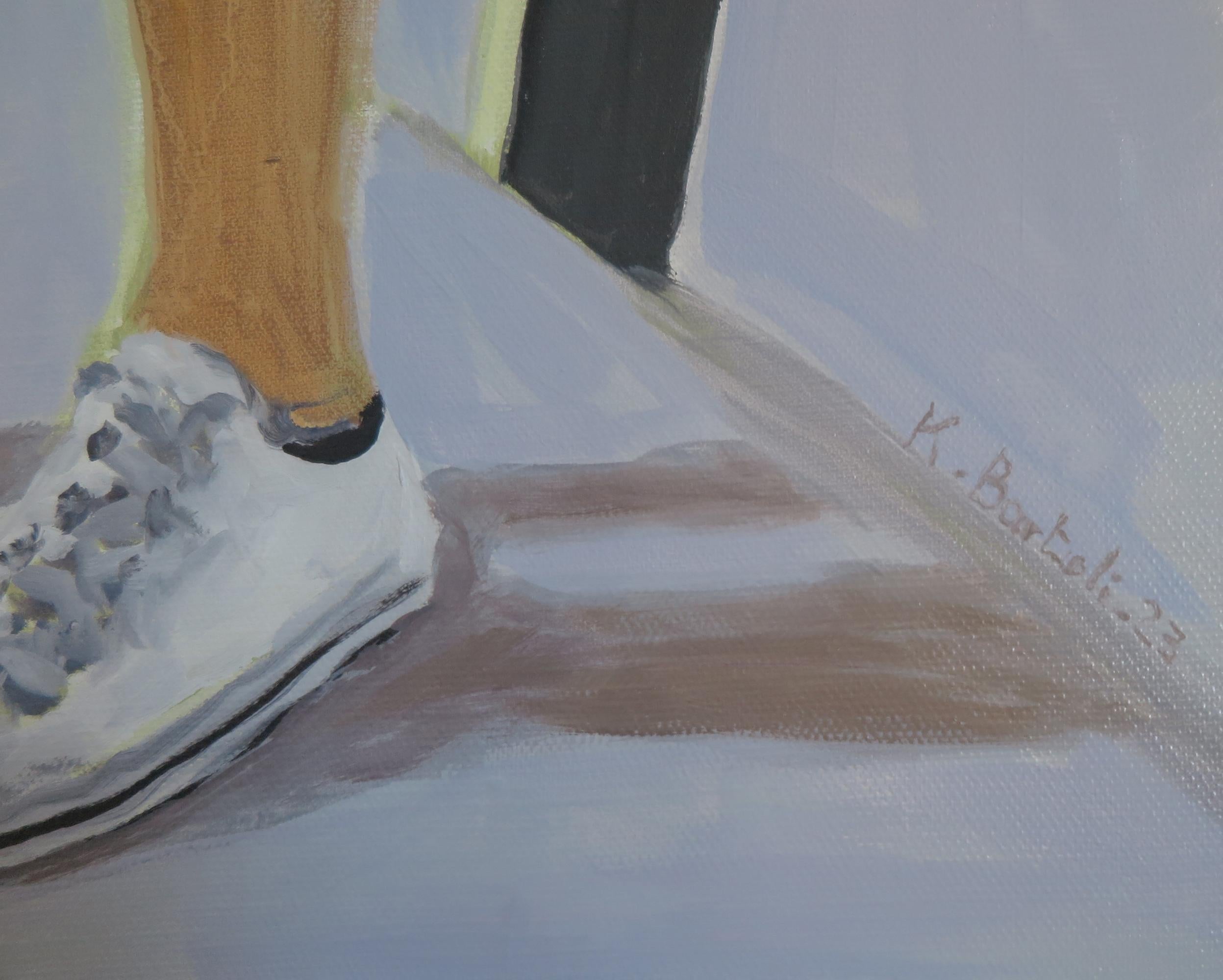 Arte contemporáneo francés de Karine Bartoli - Skater Venice Beach 04 7