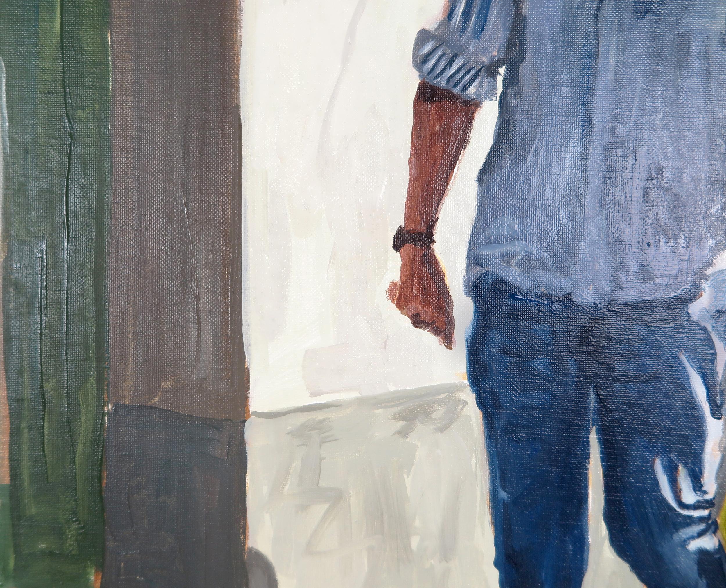 Art contemporain français de Karine Bartoli - Slow Street en vente 1