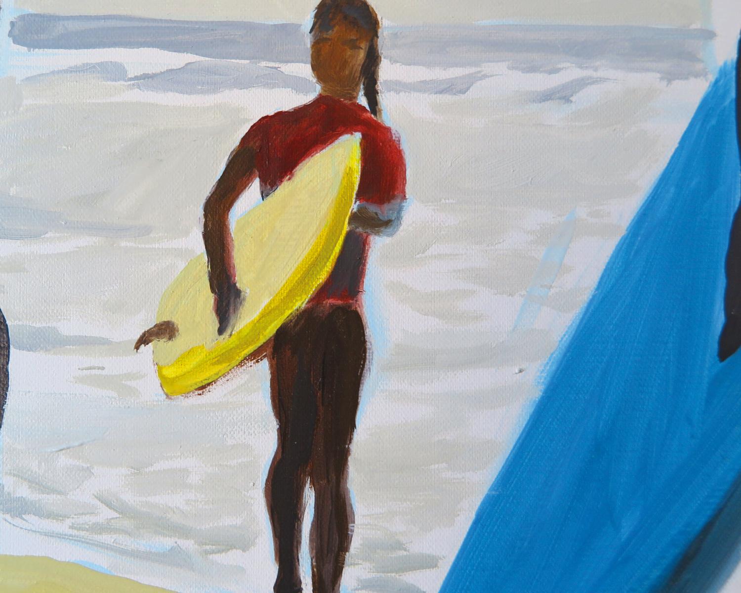 French Contemporary Art by Karine Bartoli - Surfers 02 For Sale 1