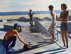 French Contemporary Art by Karine Bartoli - Venice Beach Skate Park