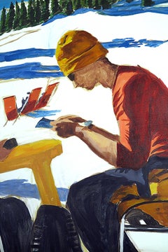 Art contemporain français de Karine Bartoli - Zone Blanche