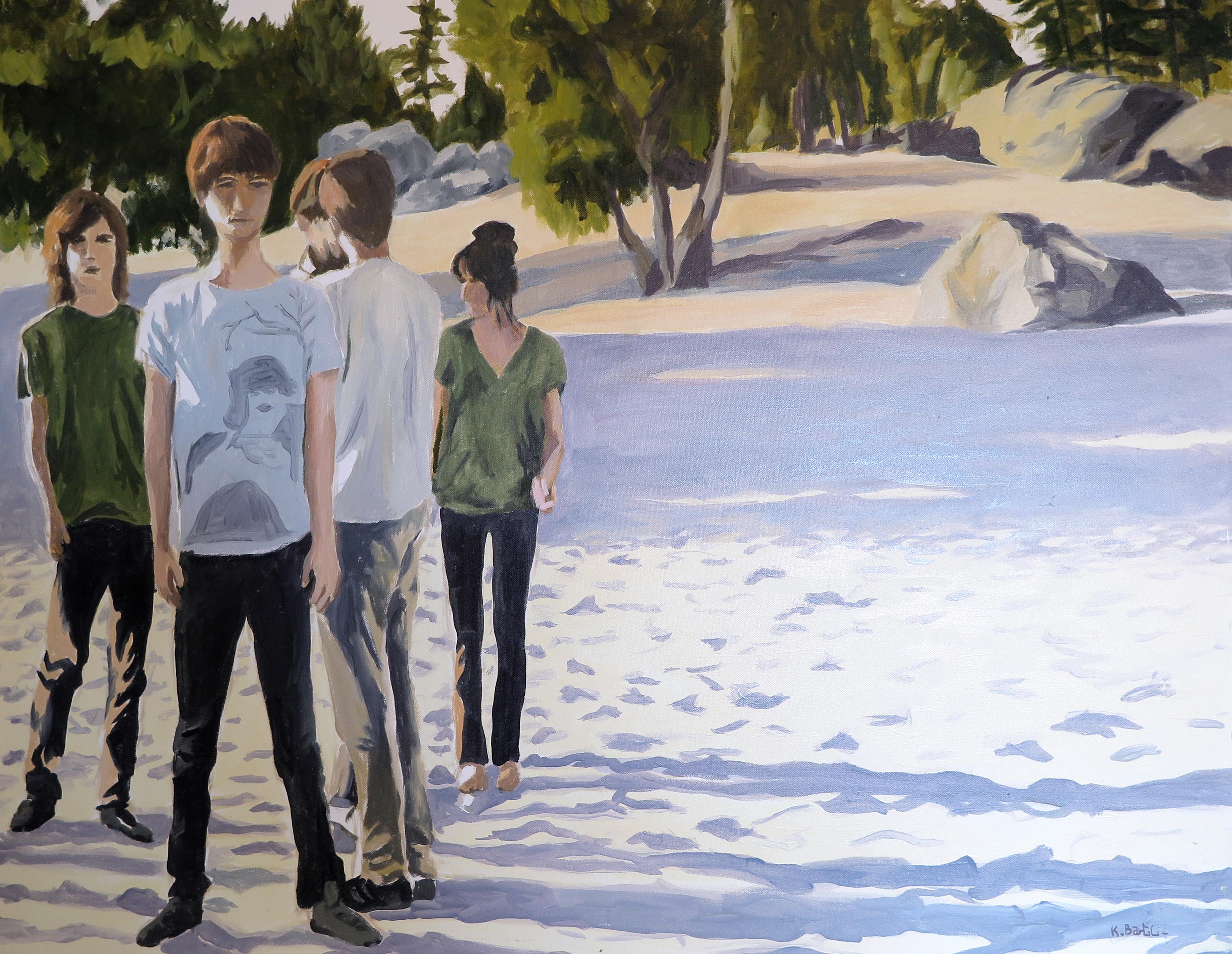 Olio su tela

Karine Bartoli è nata nel 1971 ad Ajaccio. Si è iscritta all'Ecole Nationale Superieure des Beaux Arts di Marsiglia dove si è diplomata nel 1997. Da allora si è dedicata alla pratica della pittura. Il suo lavoro è figurativo, un campo