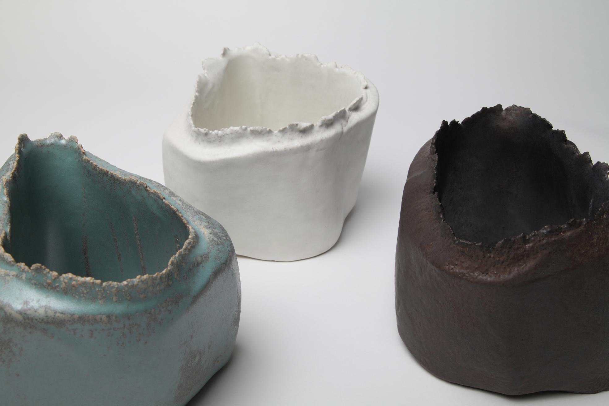 Sin título - Abstract Sculpture Gris de Karine Benvenuti