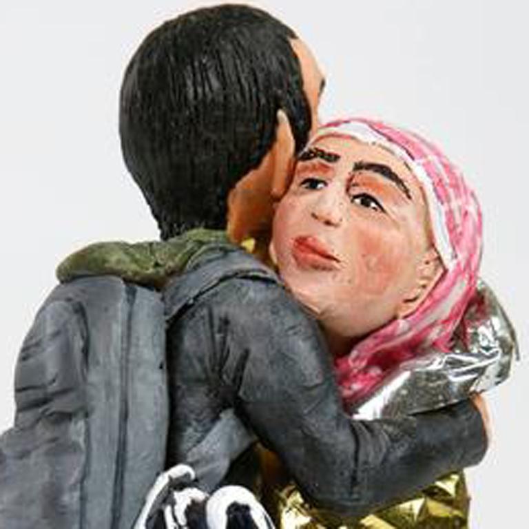 Liebende (Zeitgenössisch), Sculpture, von Karine Giboulo