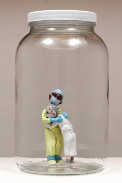 Ma Maison: Conserve 4 Contemporary Sculptures in Acrylic and Ceramic