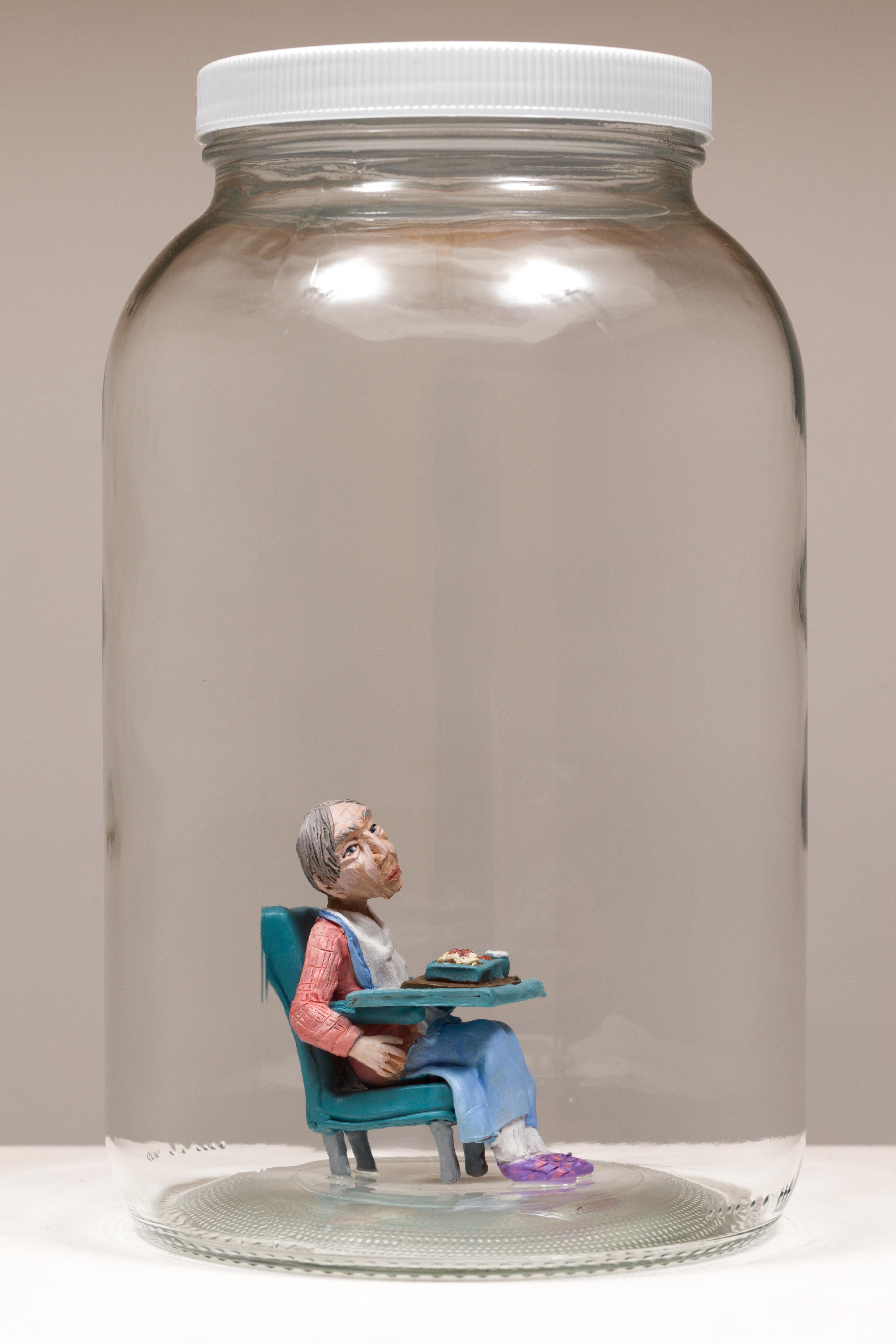Ma maison; Bewirtungsraum 13 (Zeitgenössisch), Sculpture, von Karine Giboulo