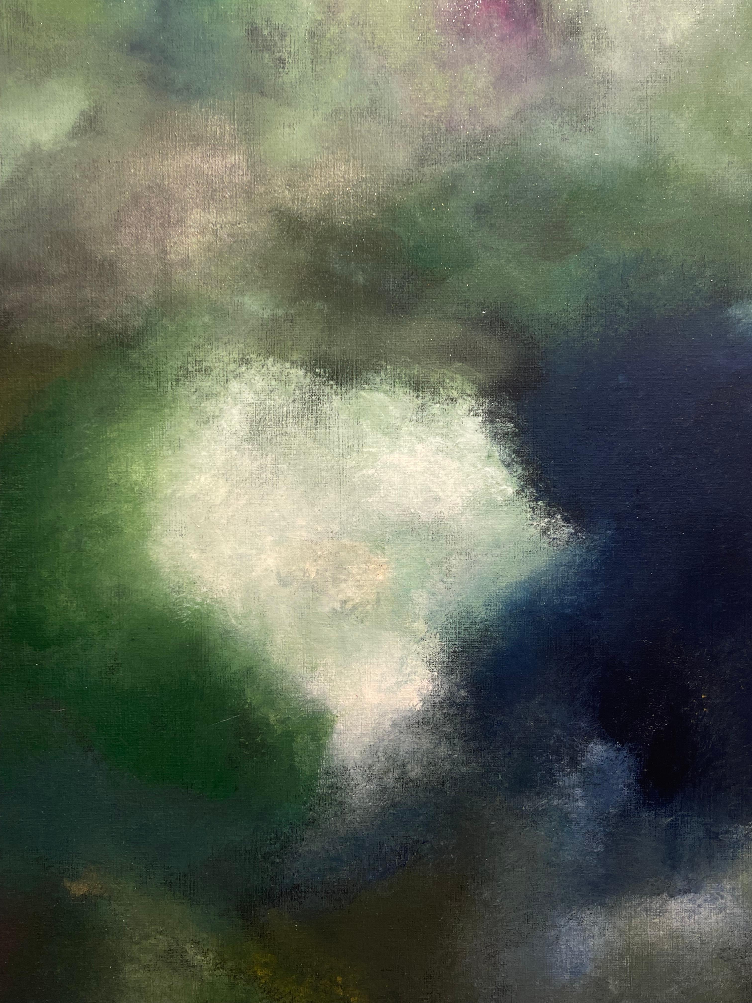 FORÊT III - Painting de Karine Lahannier