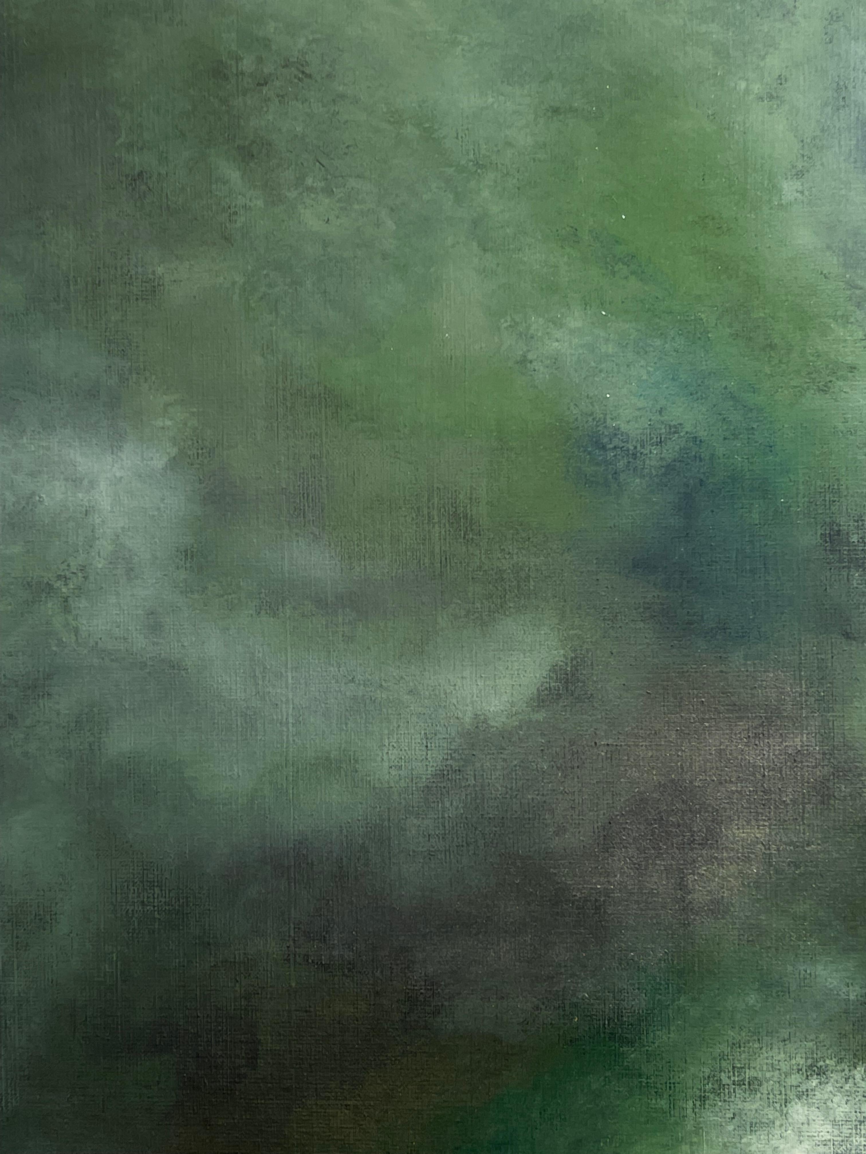 FORÊT III - Painting Contemporáneo de Karine Lahannier