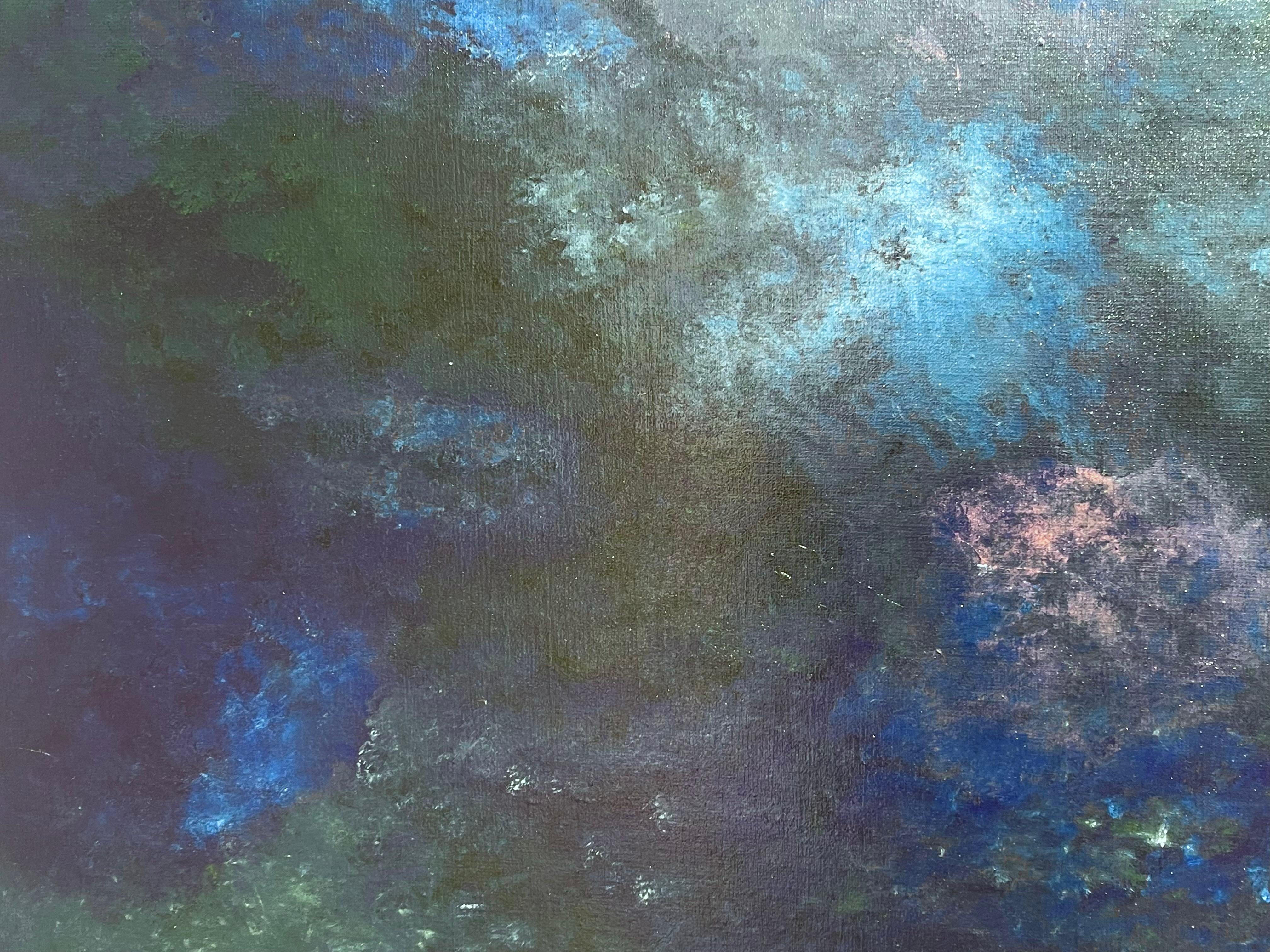 MEDITATION I (Zeitgenössisch), Painting, von Karine Lahannier