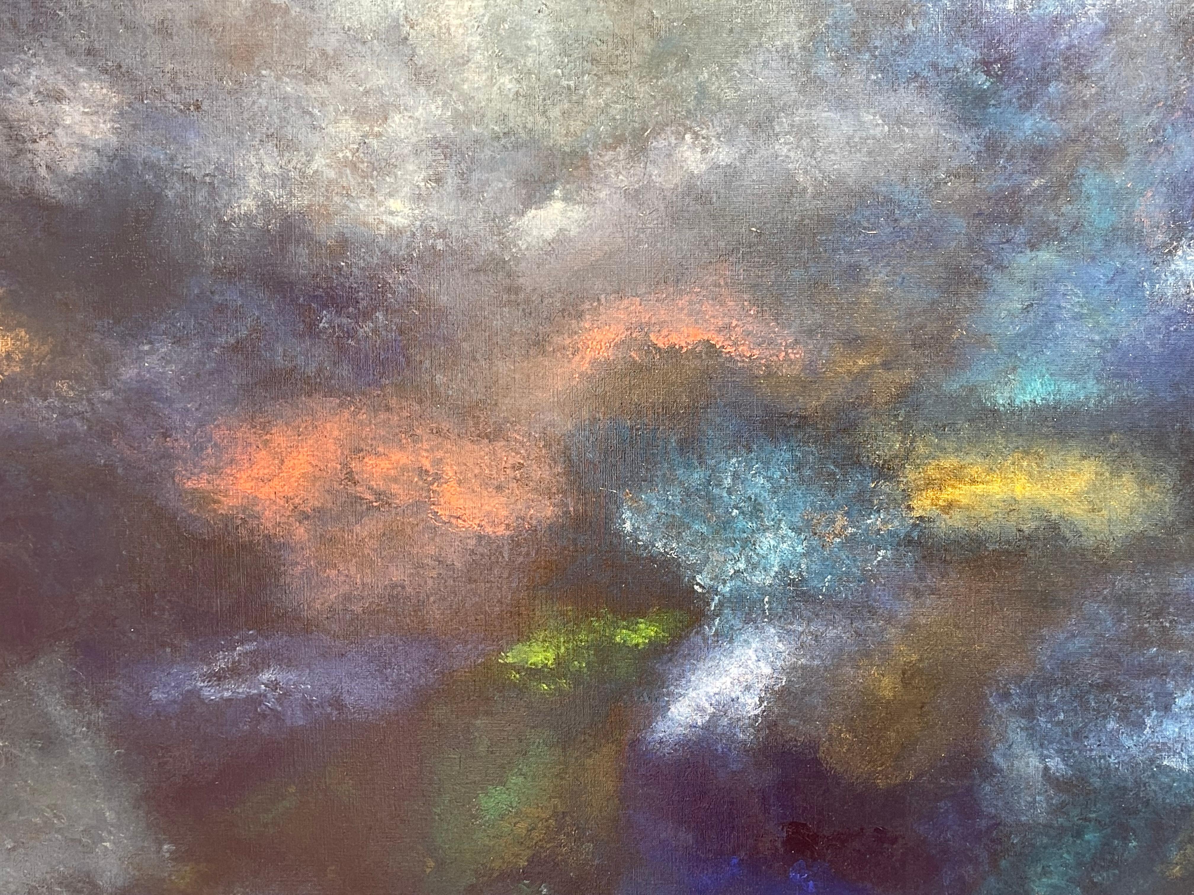 MEDITATION II (Zeitgenössisch), Painting, von Karine Lahannier