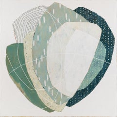 Karine Léger - "Keeping You Close" - mixed media on canvas