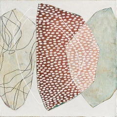 Karine Léger - Valse - mixed media painting on canvas