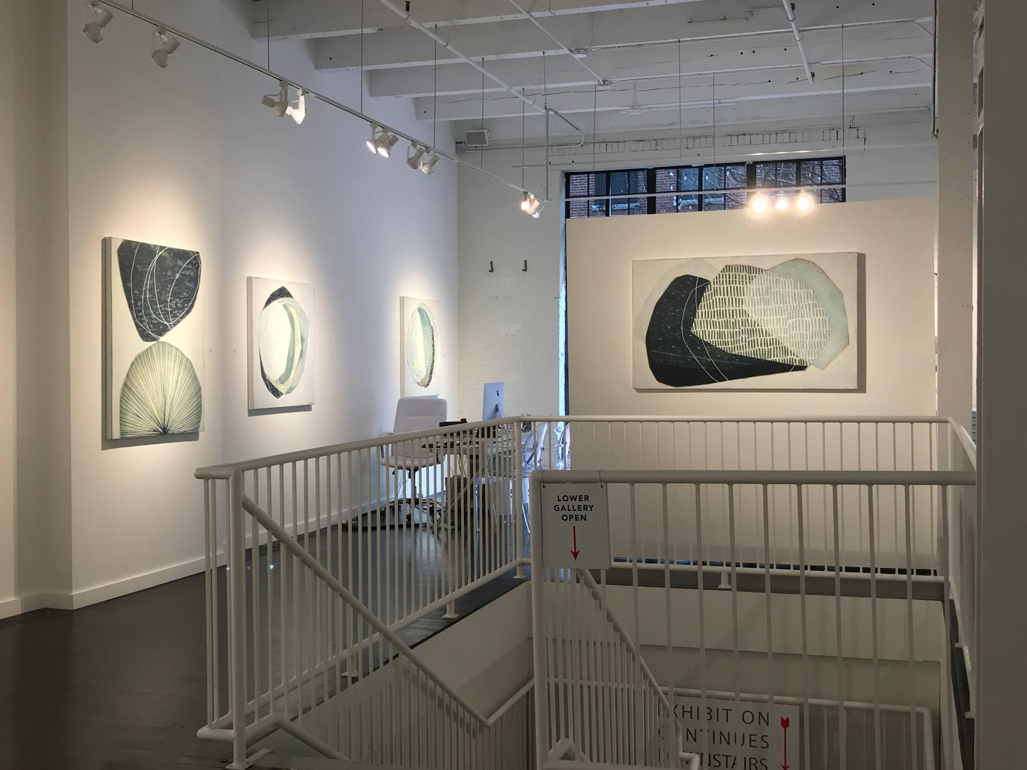 Ricochets - Painting by Karine Léger