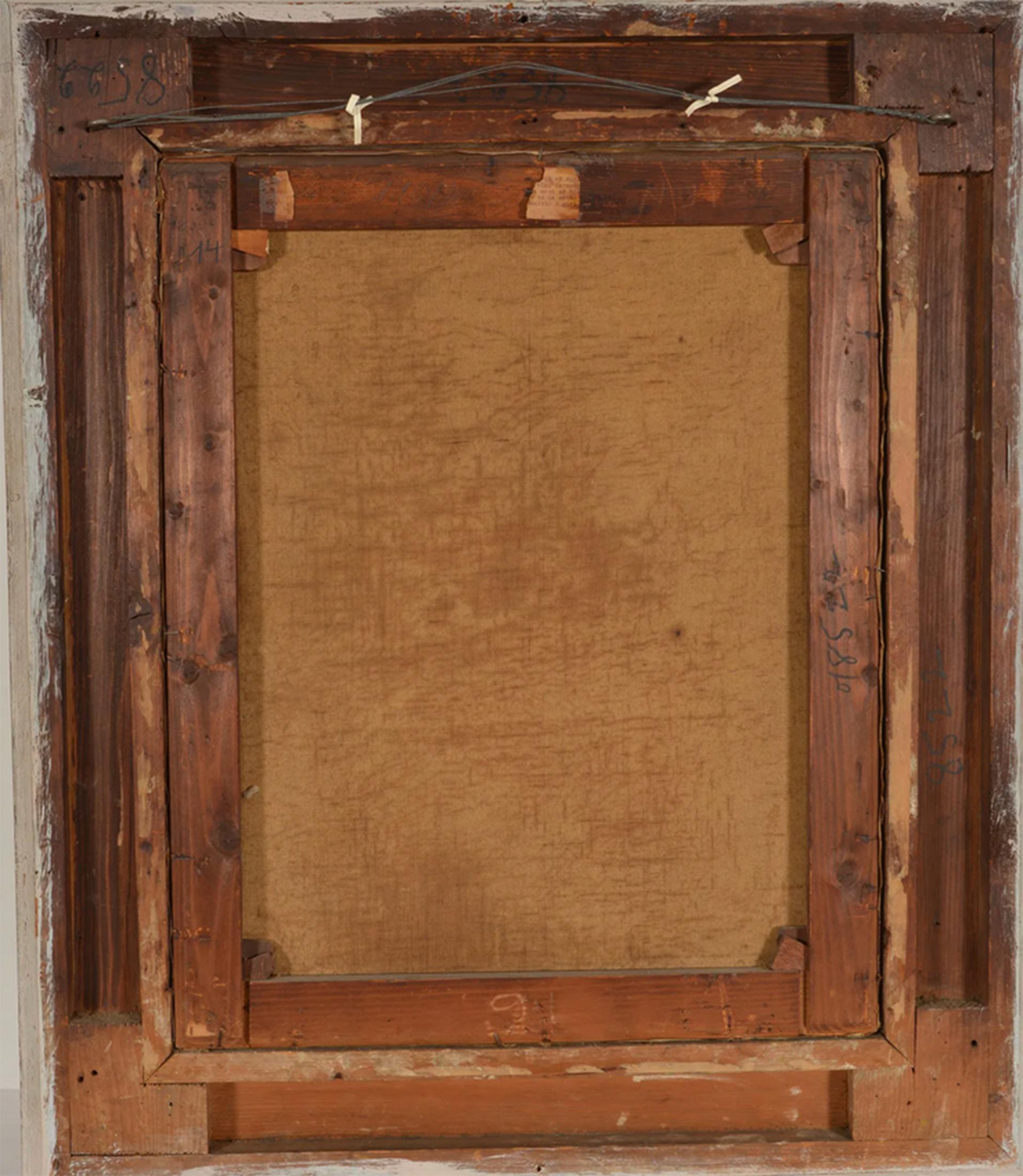 Karl Adolph Gugel (1820-1887) Mädchen mit der Perle Demi Parure Porträtgemälde im Angebot 4