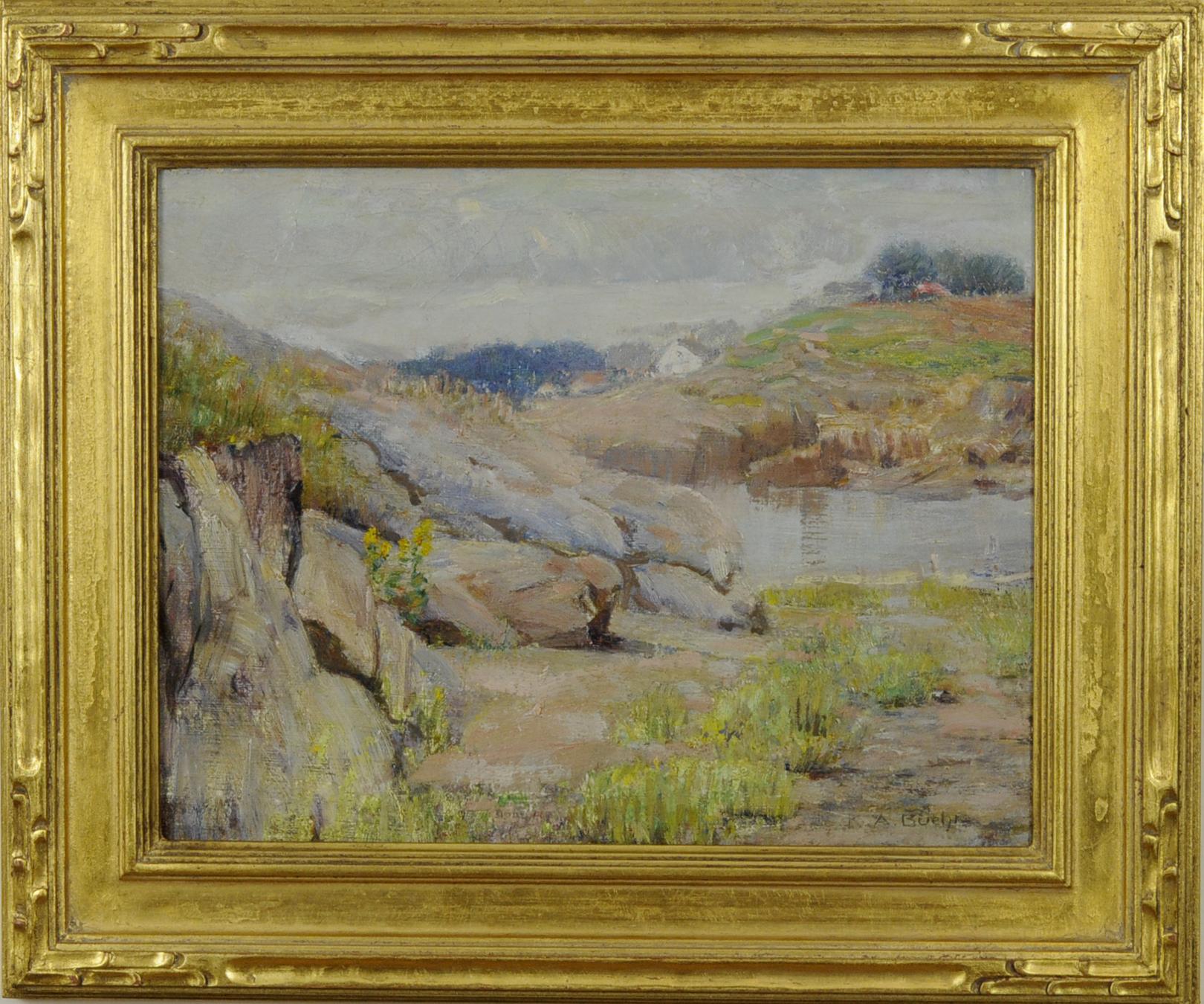 Karl Albert Buehr Landscape Painting - Rocky Inlet